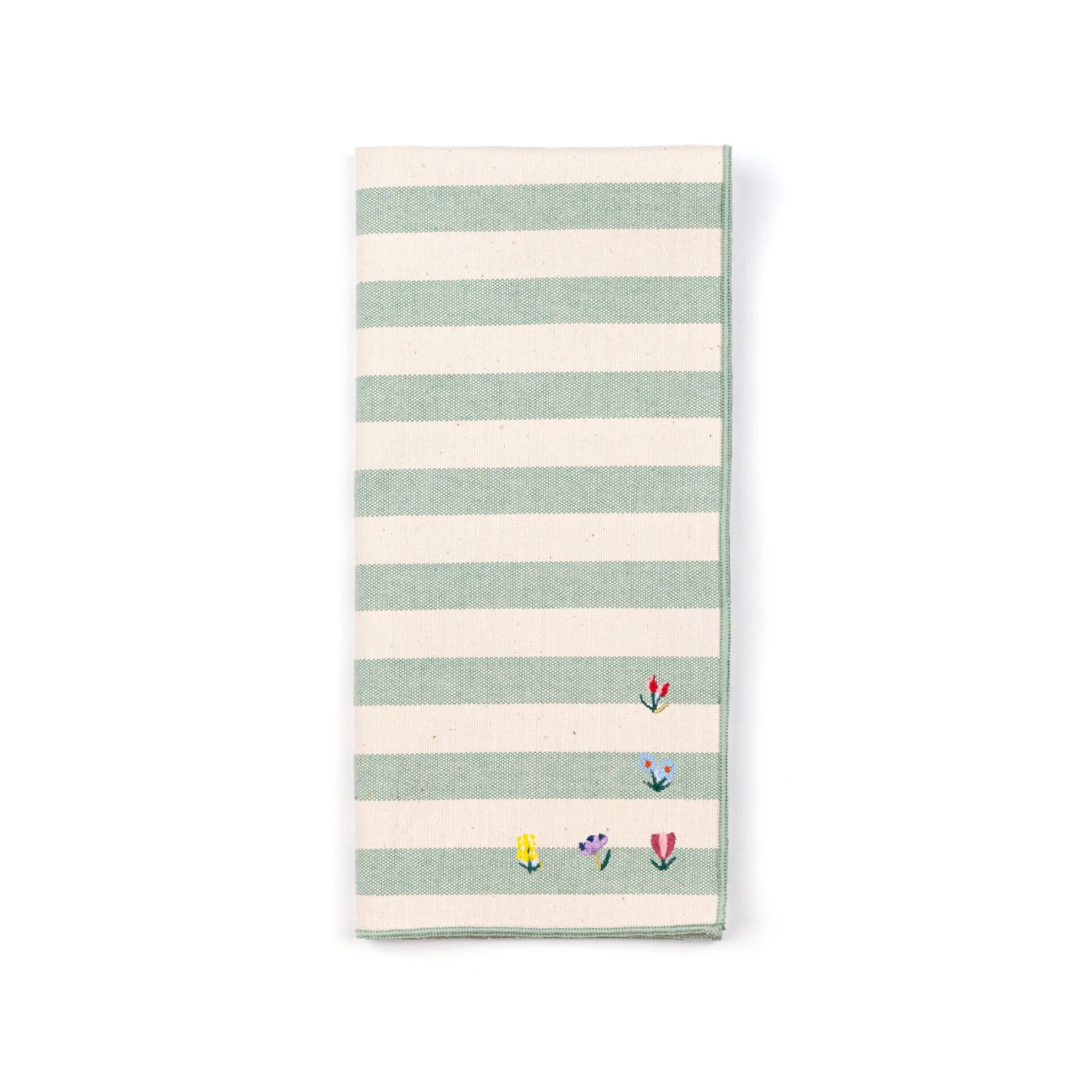 Roupa de mesa Barra, em algodão, com flores bordadas - Image 26