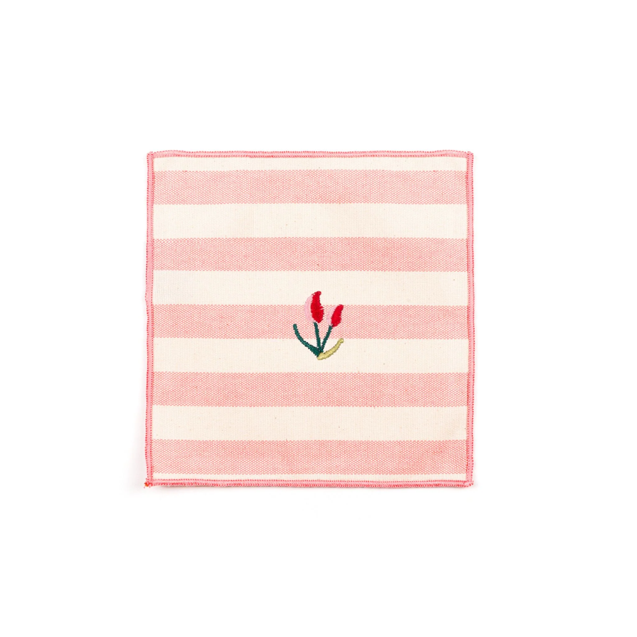 Roupa de mesa Barra, em algodão, com flores bordadas - Image 47