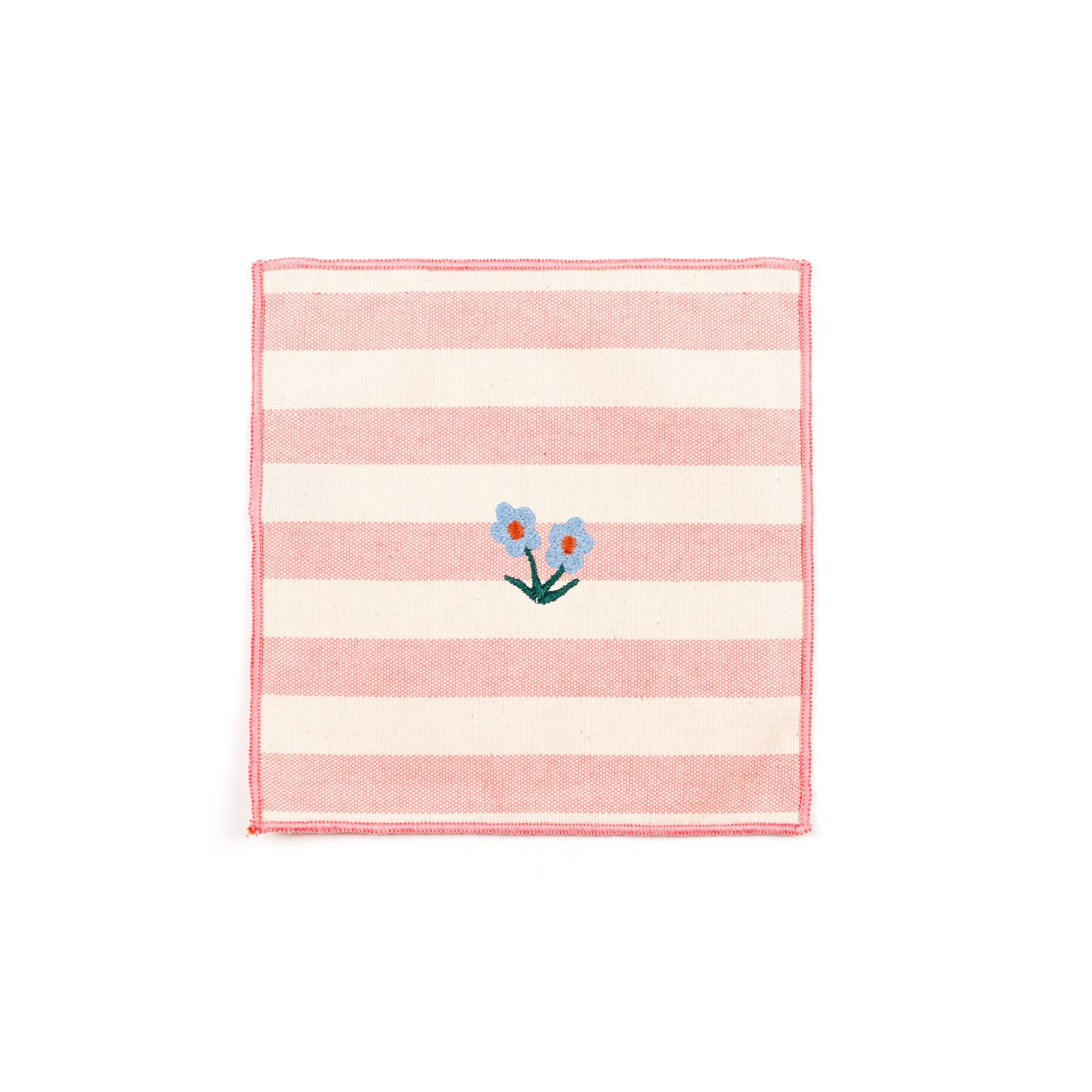 Roupa de mesa Barra, em algodão, com flores bordadas - Image 48