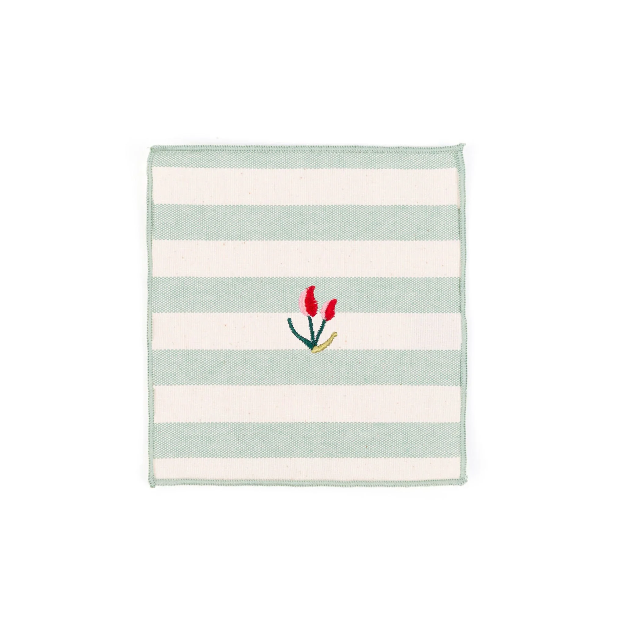 Roupa de mesa Barra, em algodão, com flores bordadas - Image 55