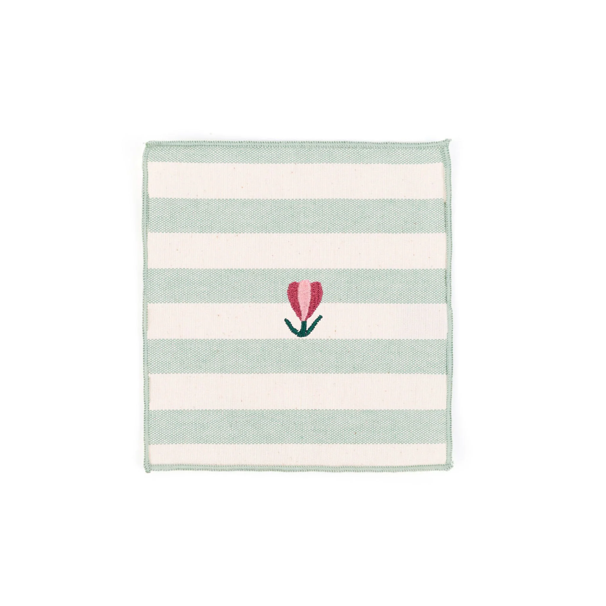 Roupa de mesa Barra, em algodão, com flores bordadas - Image 57