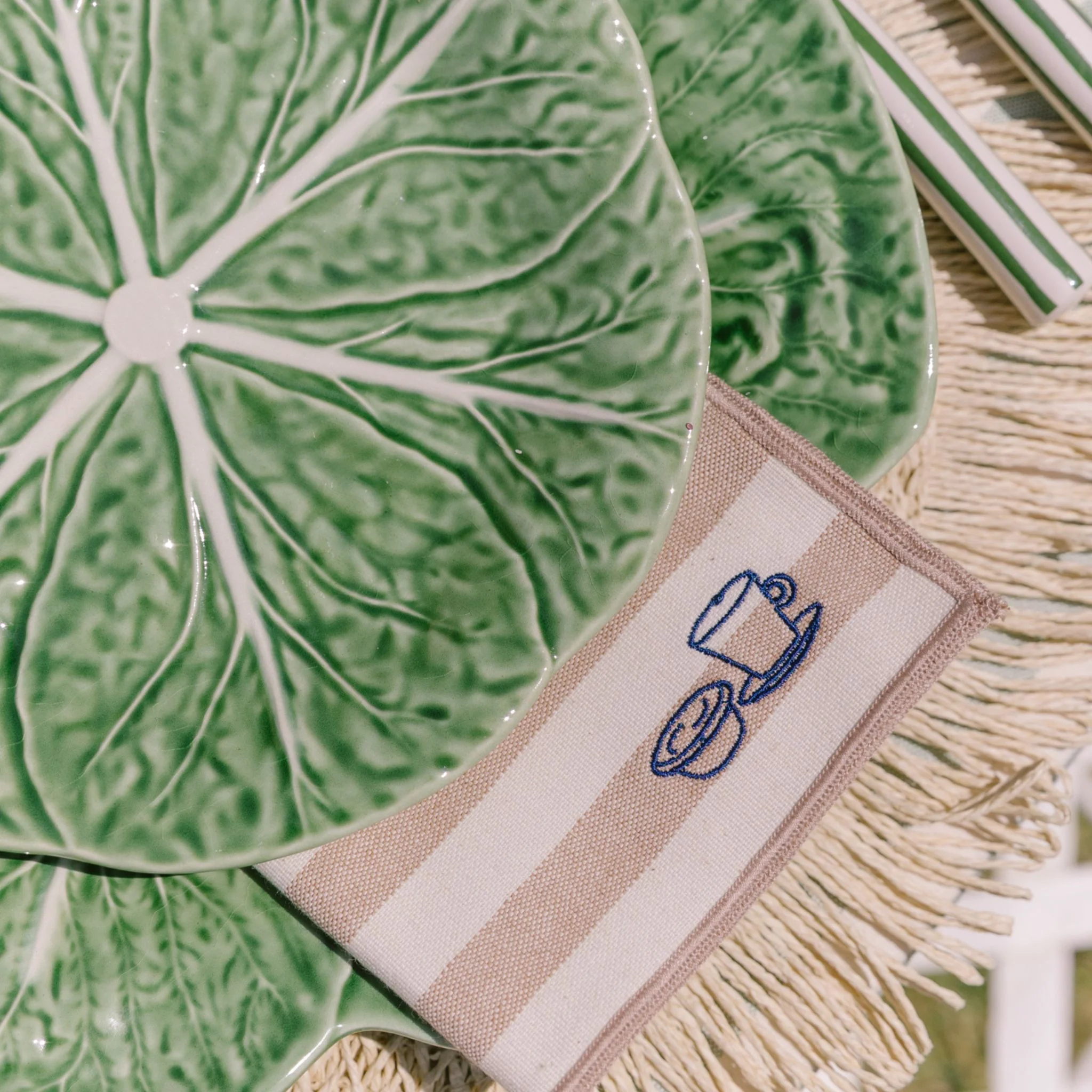 Roupa de mesa Barra, em algodão, com motivos inspirados em Portugal bordados - Image 10