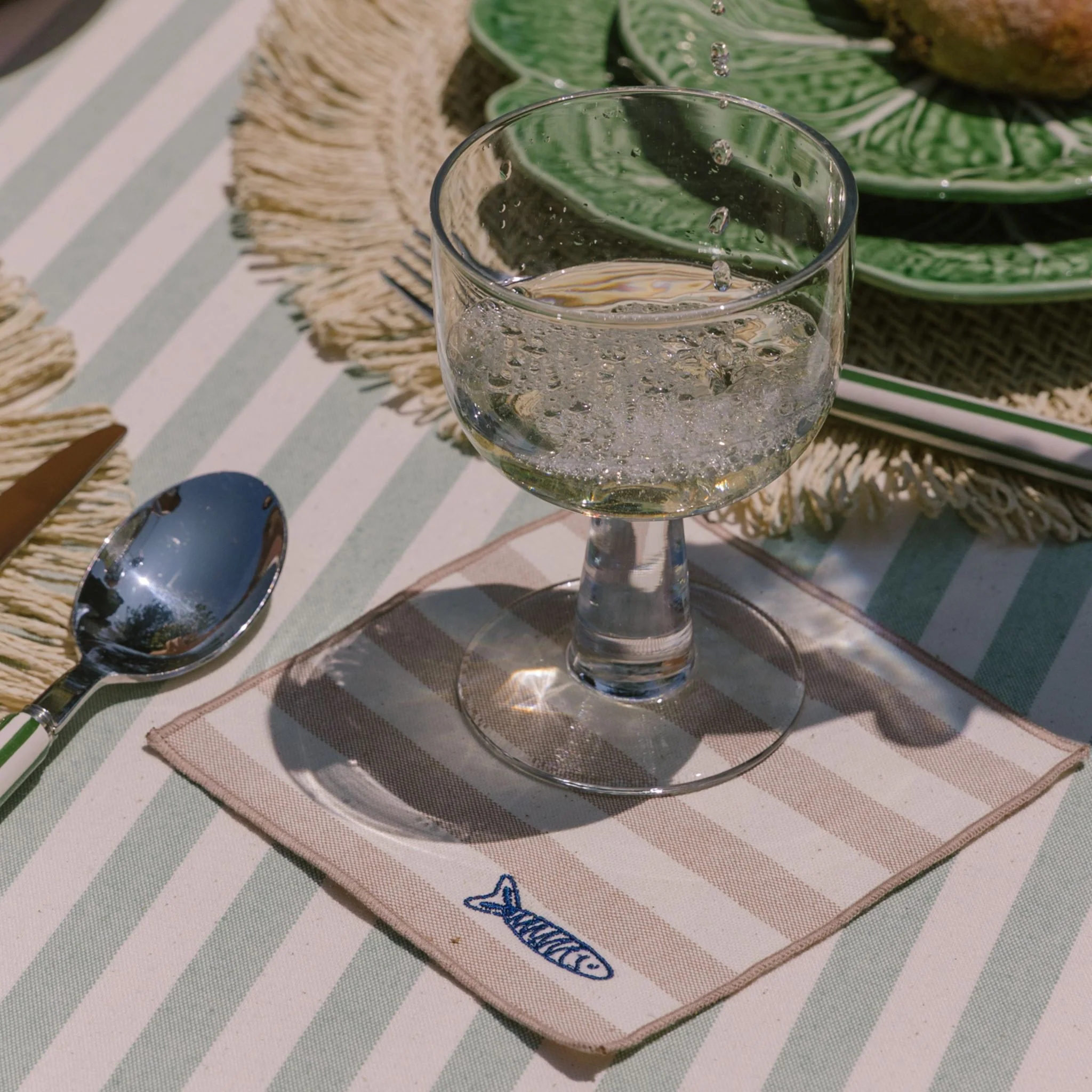 Roupa de mesa Barra, em algodão, com motivos inspirados em Portugal bordados - Image 11