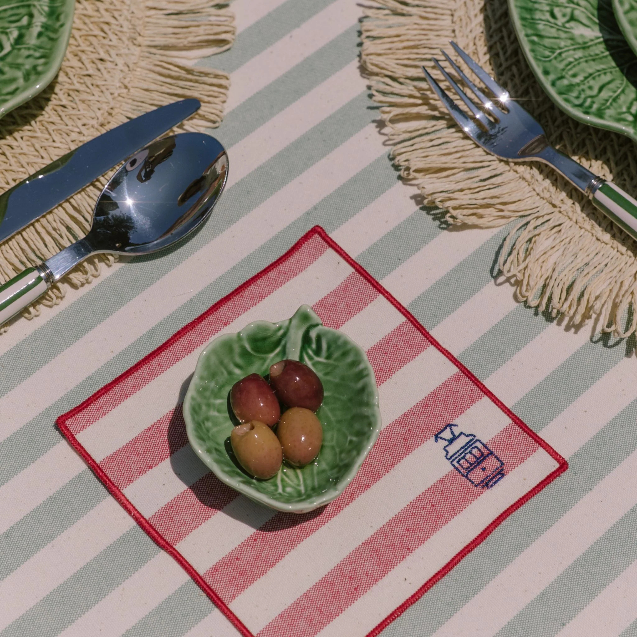 Roupa de mesa Barra, em algodão, com motivos inspirados em Portugal bordados - Image 12