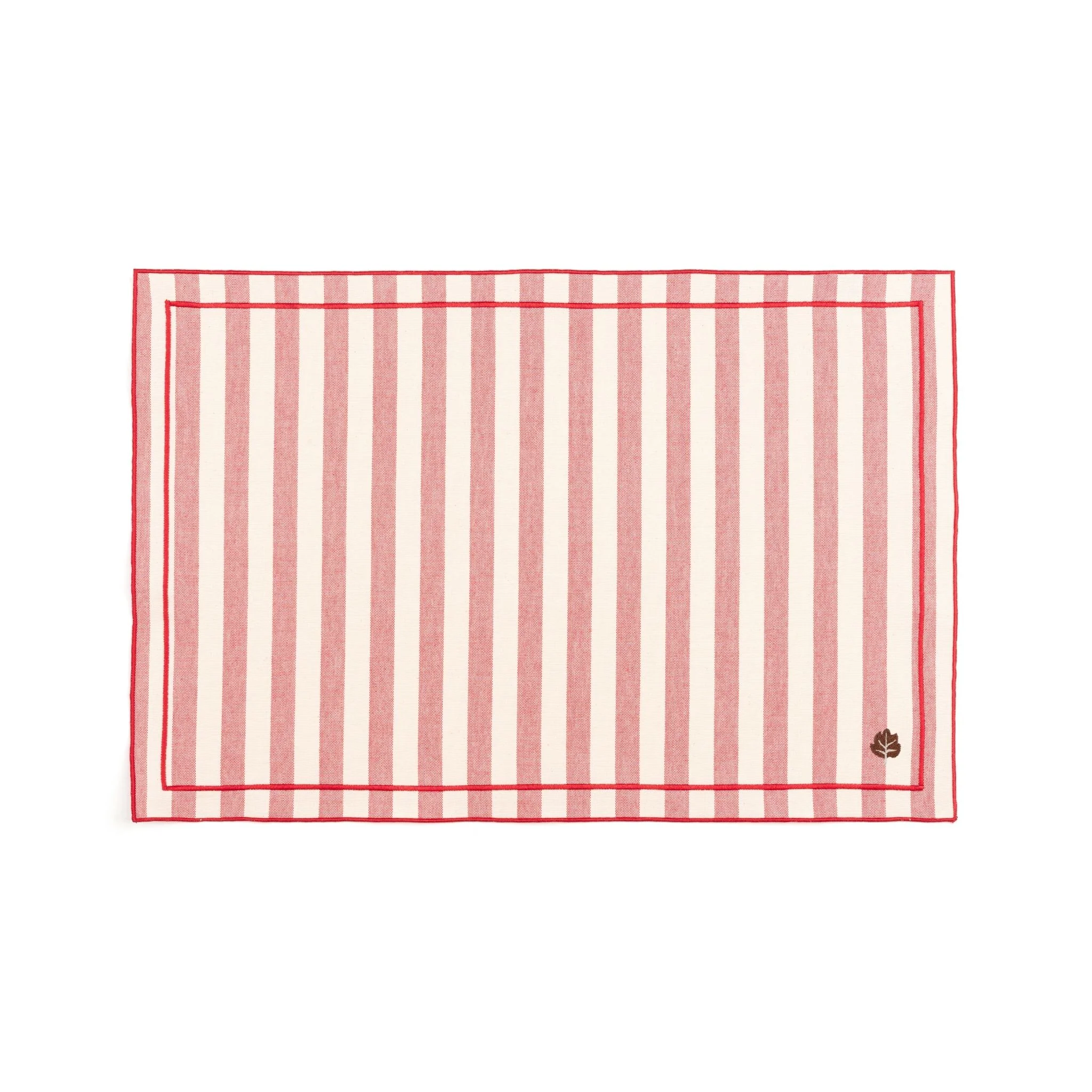 Roupa de mesa Barra, em algodão, com motivos de outono bordados - Image 68