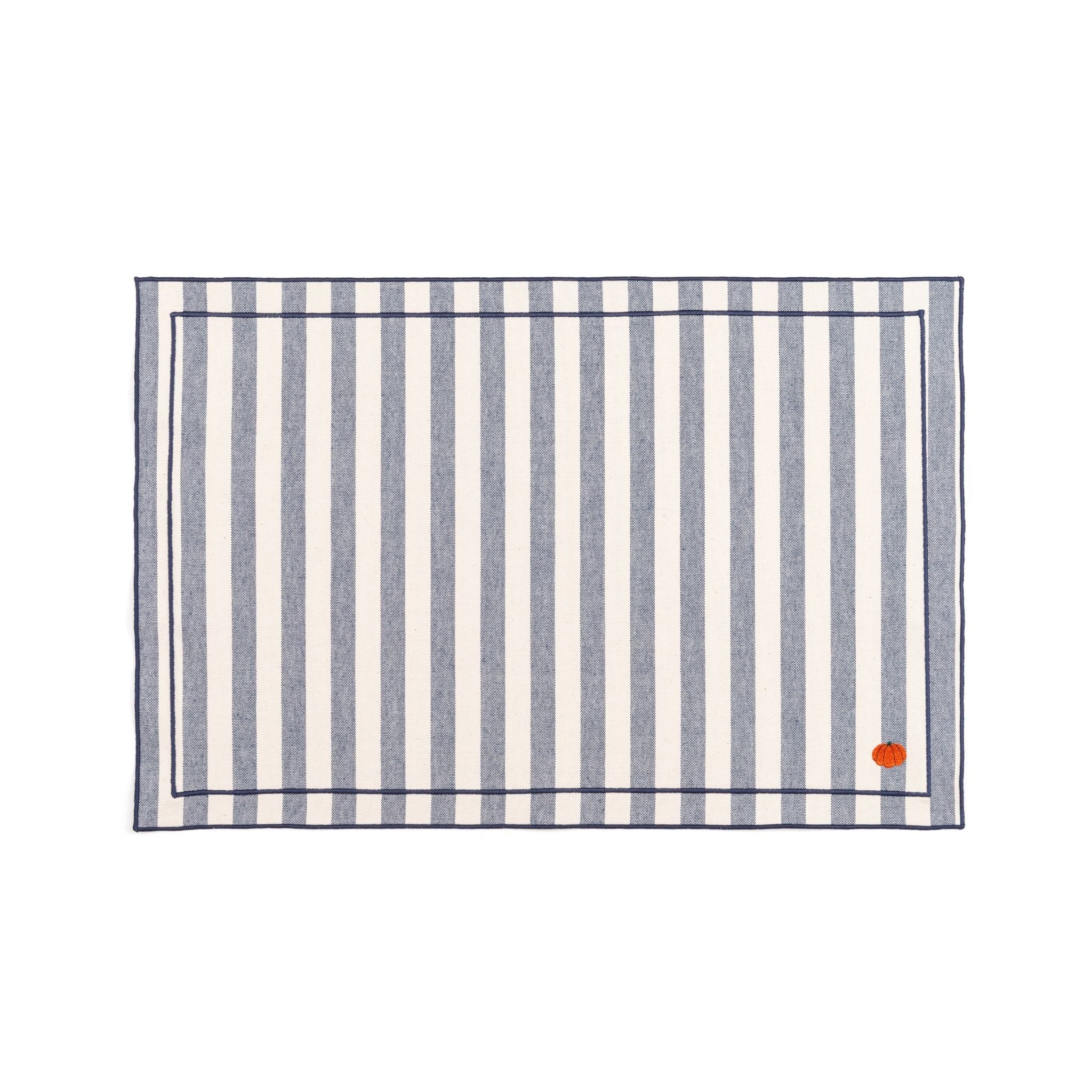 Roupa de mesa Barra, em algodão, com motivos de outono bordados - Image 70