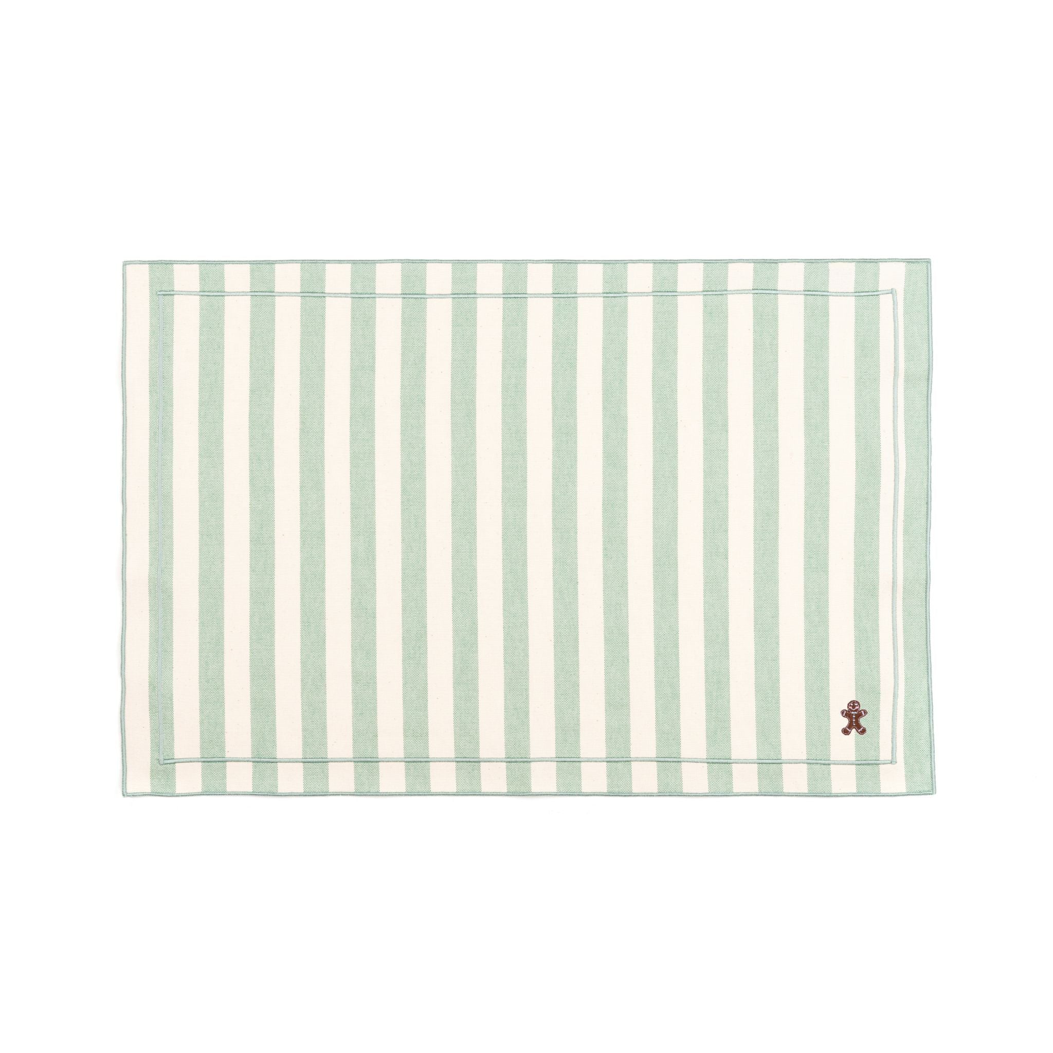 Roupa de mesa Barra, em algodão, com pequenos motivos de Natal bordados - Image 103
