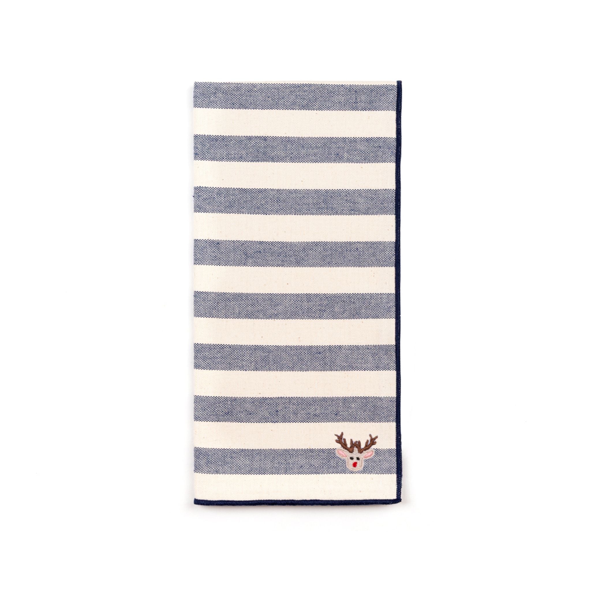 Roupa de mesa Barra, em algodão, com pequenos motivos de Natal bordados - Image 62