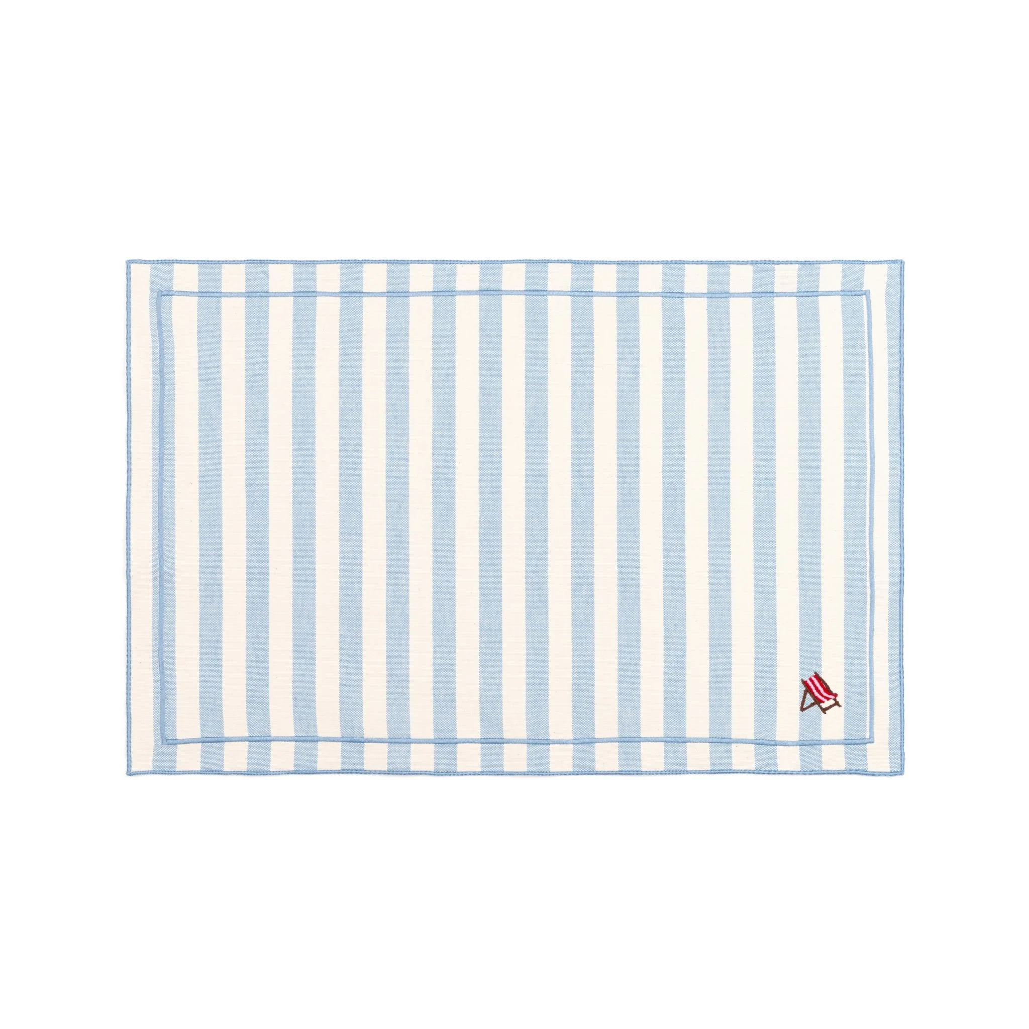 Roupa de mesa Barra, em algodão, com motivos de verão bordados - Image 102