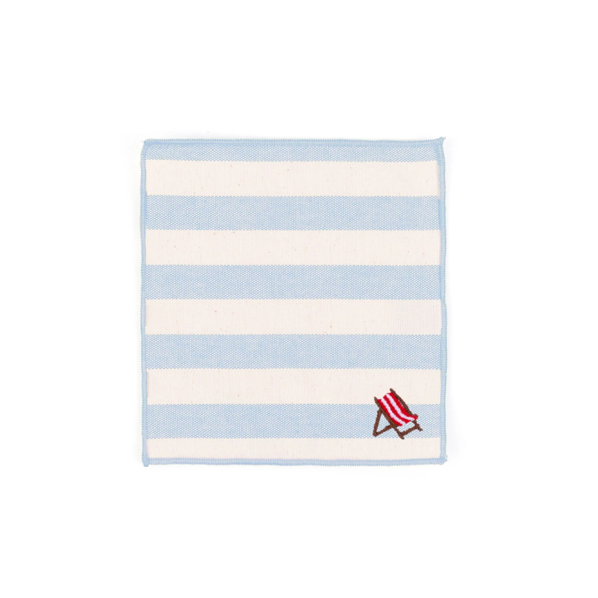 Roupa de mesa Barra, em algodão, com motivos de verão bordados - Image 26