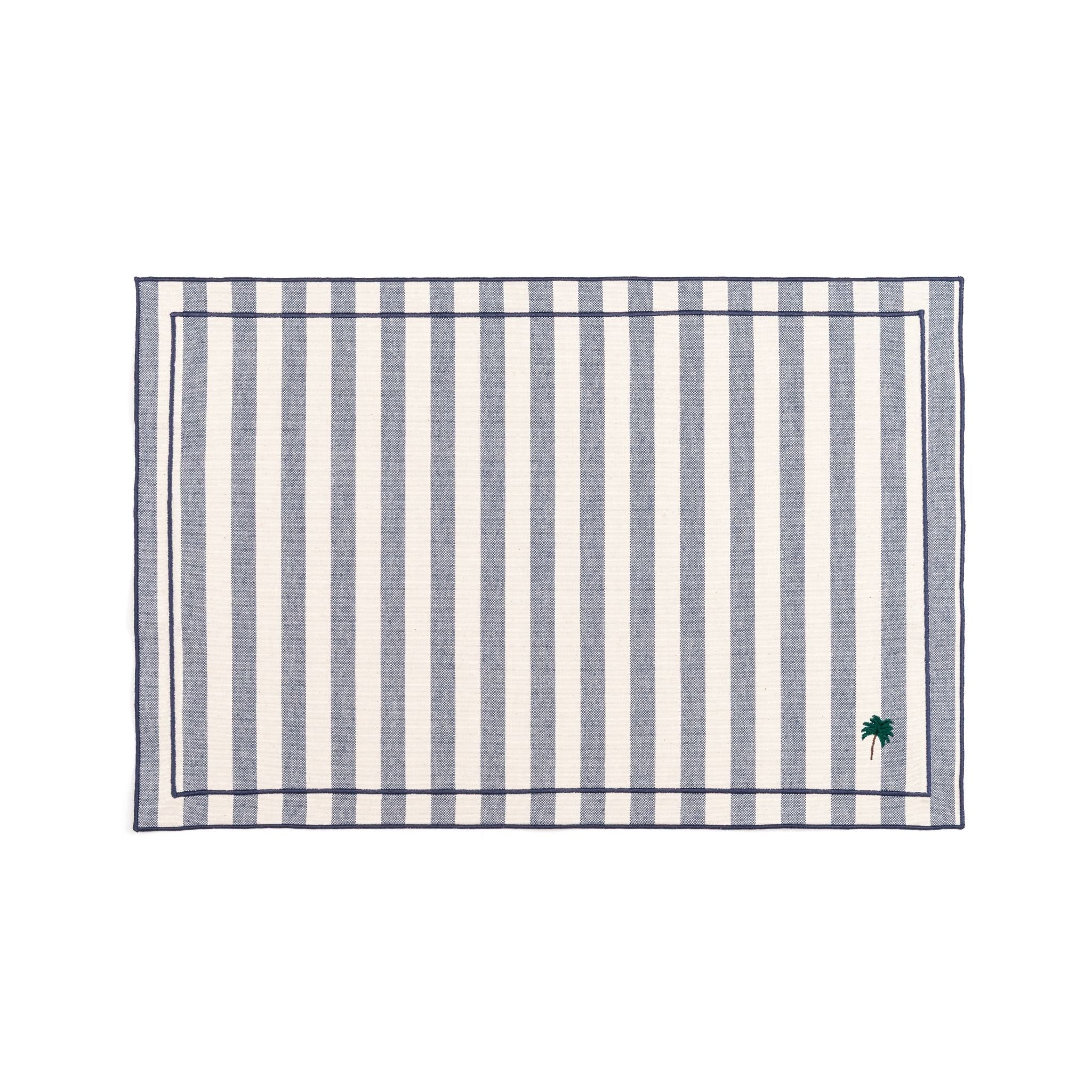 Roupa de mesa Barra, em algodão, com motivos de verão bordados - Image 82