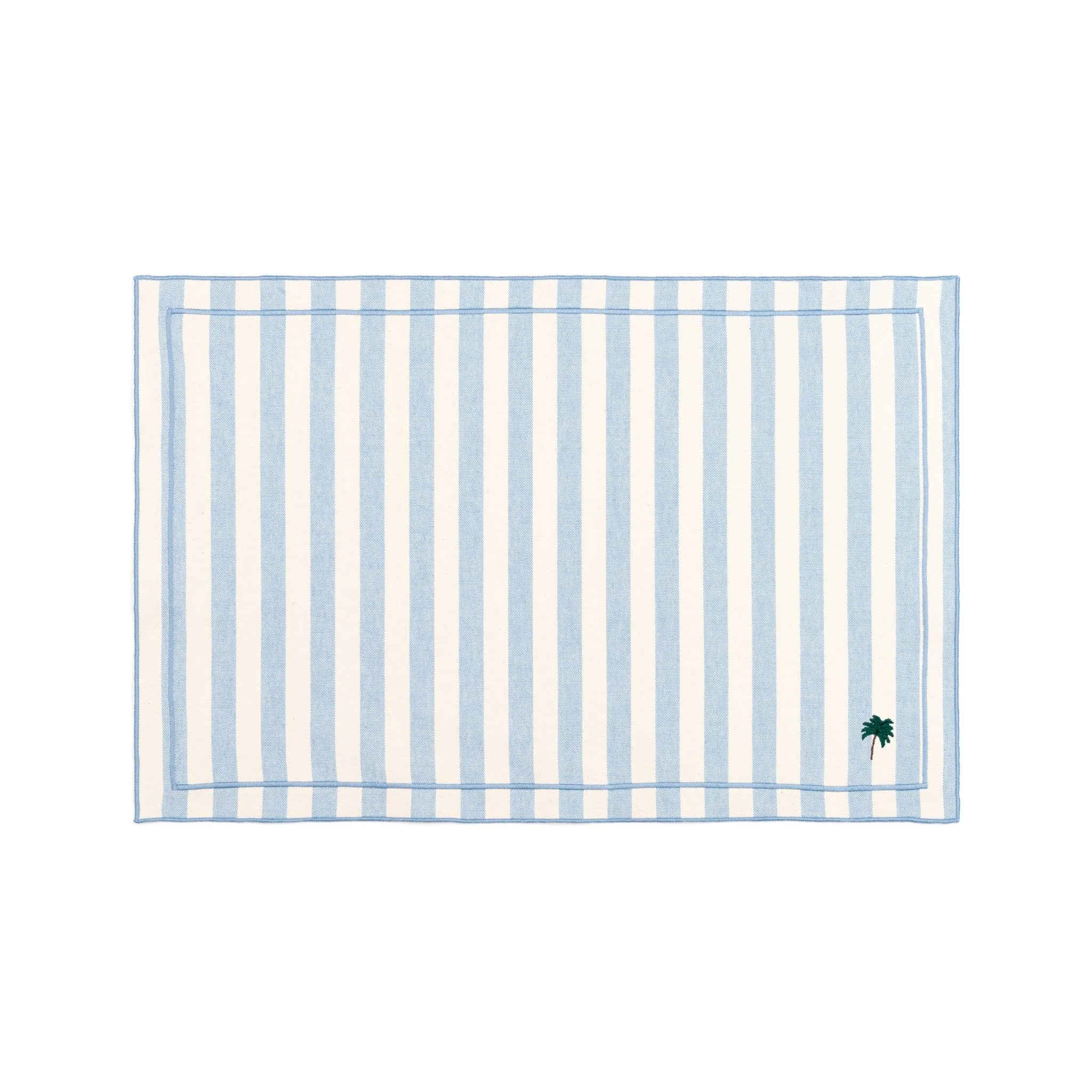 Roupa de mesa Barra, em algodão, com motivos de verão bordados - Image 84