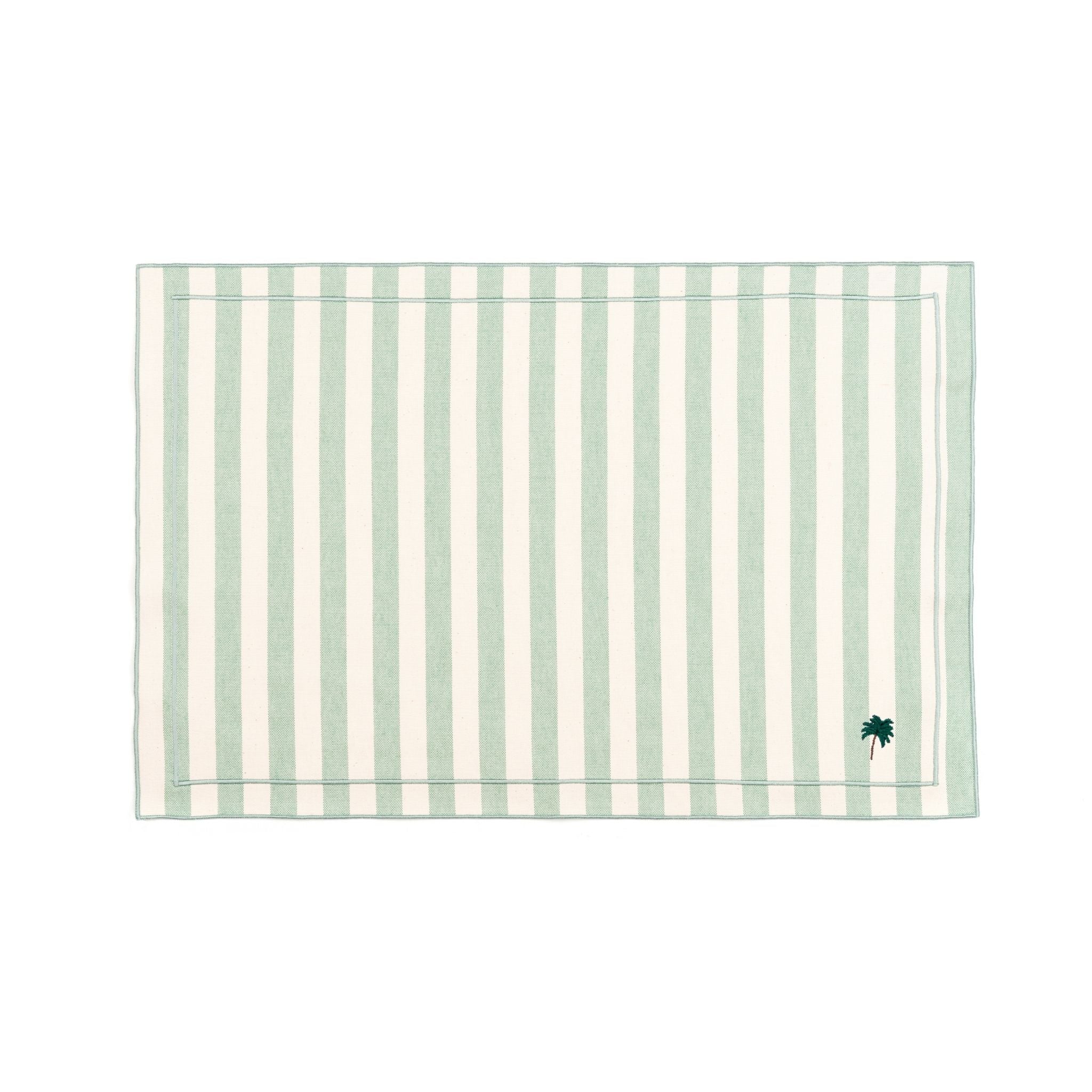 Roupa de mesa Barra, em algodão, com motivos de verão bordados - Image 85