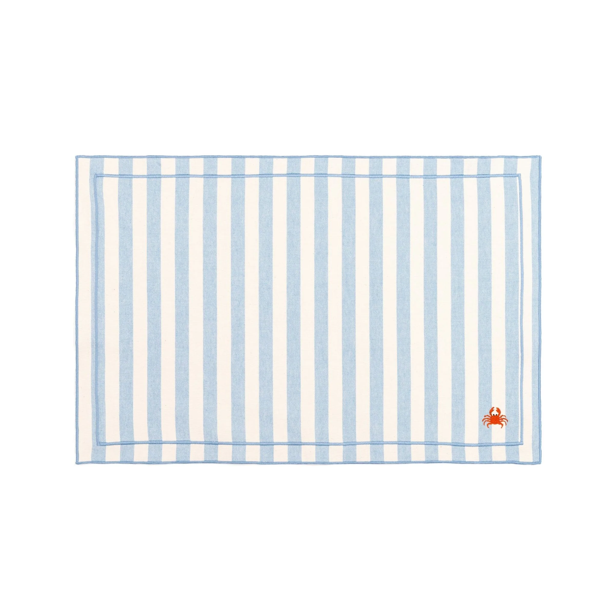 Roupa de mesa Barra, em algodão, com motivos de verão bordados - Image 90