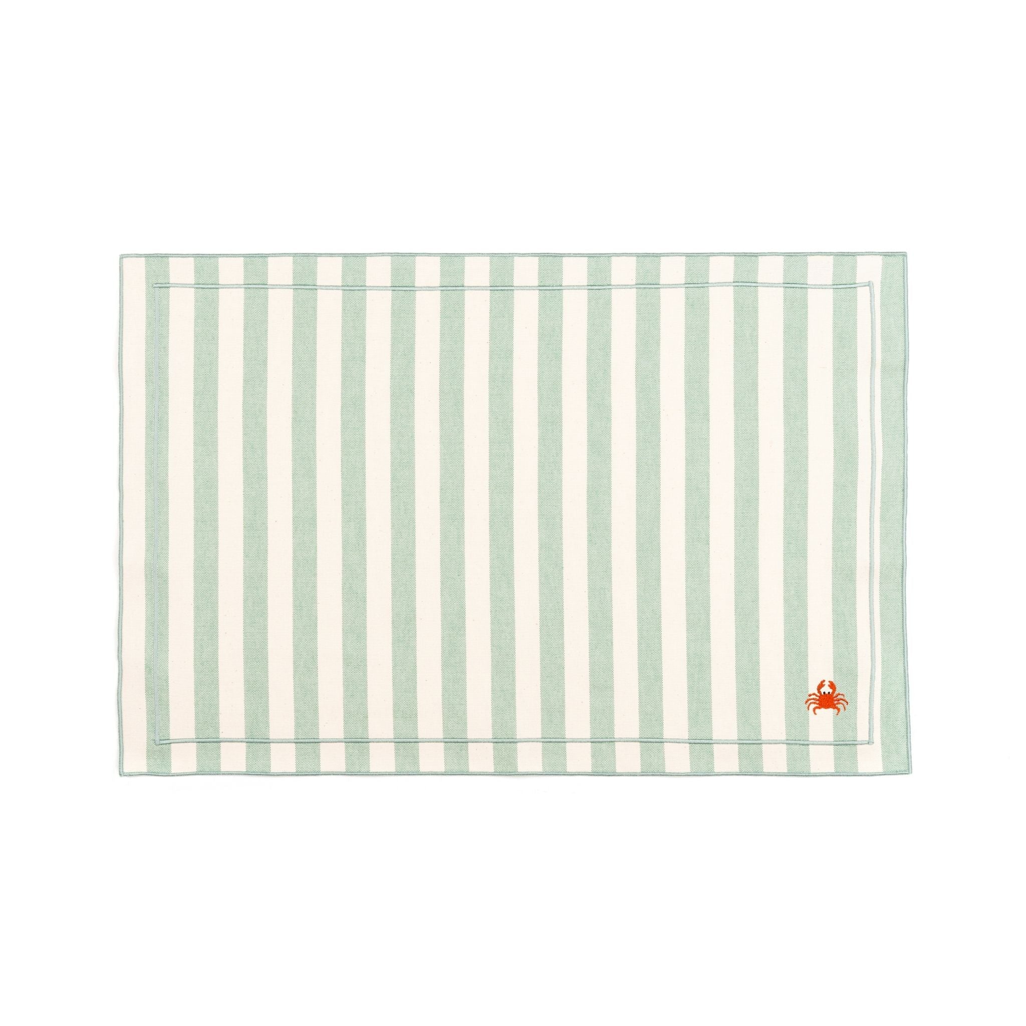 Roupa de mesa Barra, em algodão, com motivos de verão bordados - Image 91