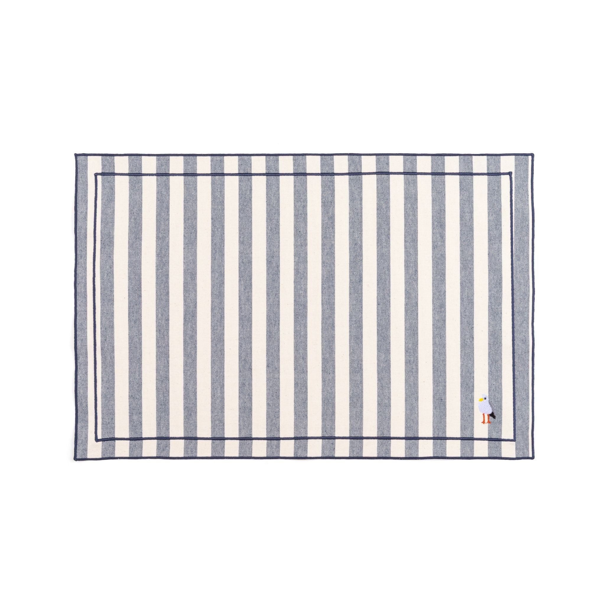 Roupa de mesa Barra, em algodão, com motivos de verão bordados - Image 94