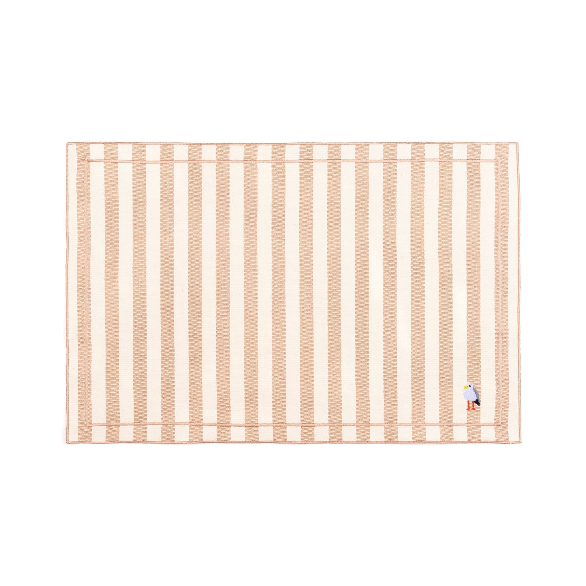 Roupa de mesa Barra, em algodão, com motivos de verão bordados - Image 95