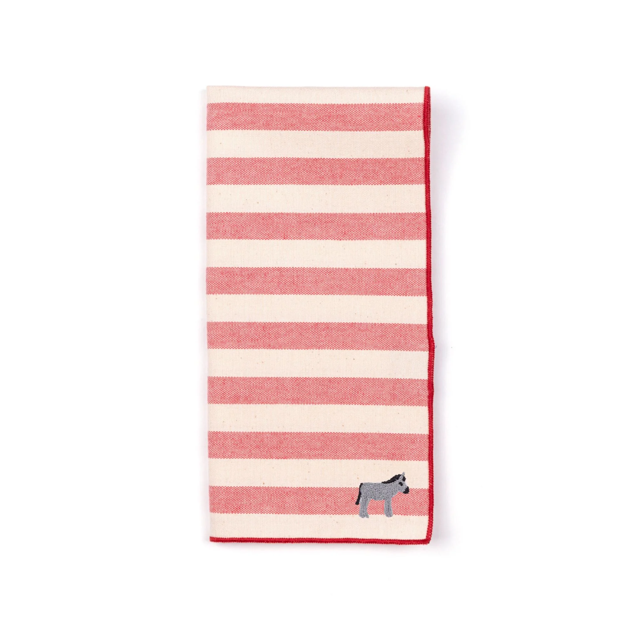 Roupa de mesa Barra, em algodão, com animais da quinta bordados - Image 10