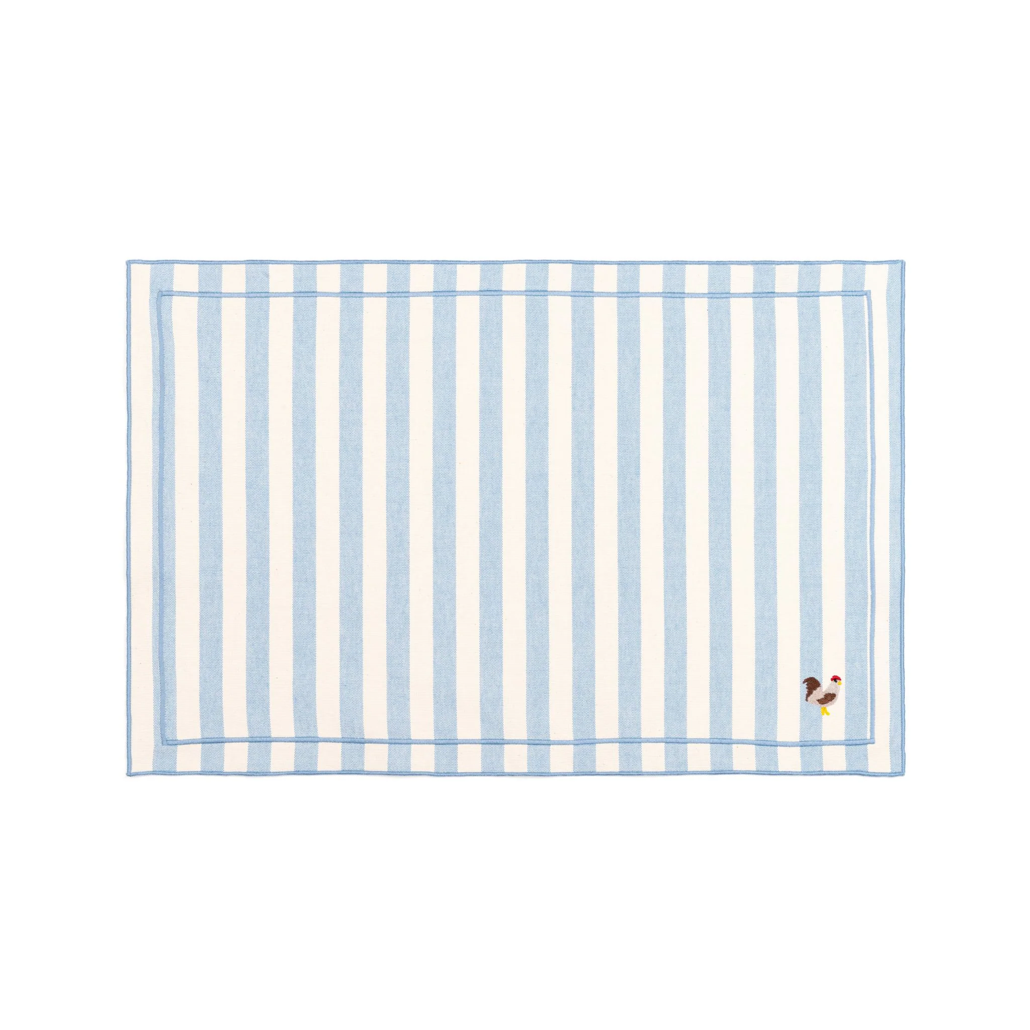 Roupa de mesa Barra, em algodão, com animais da quinta bordados - Image 101