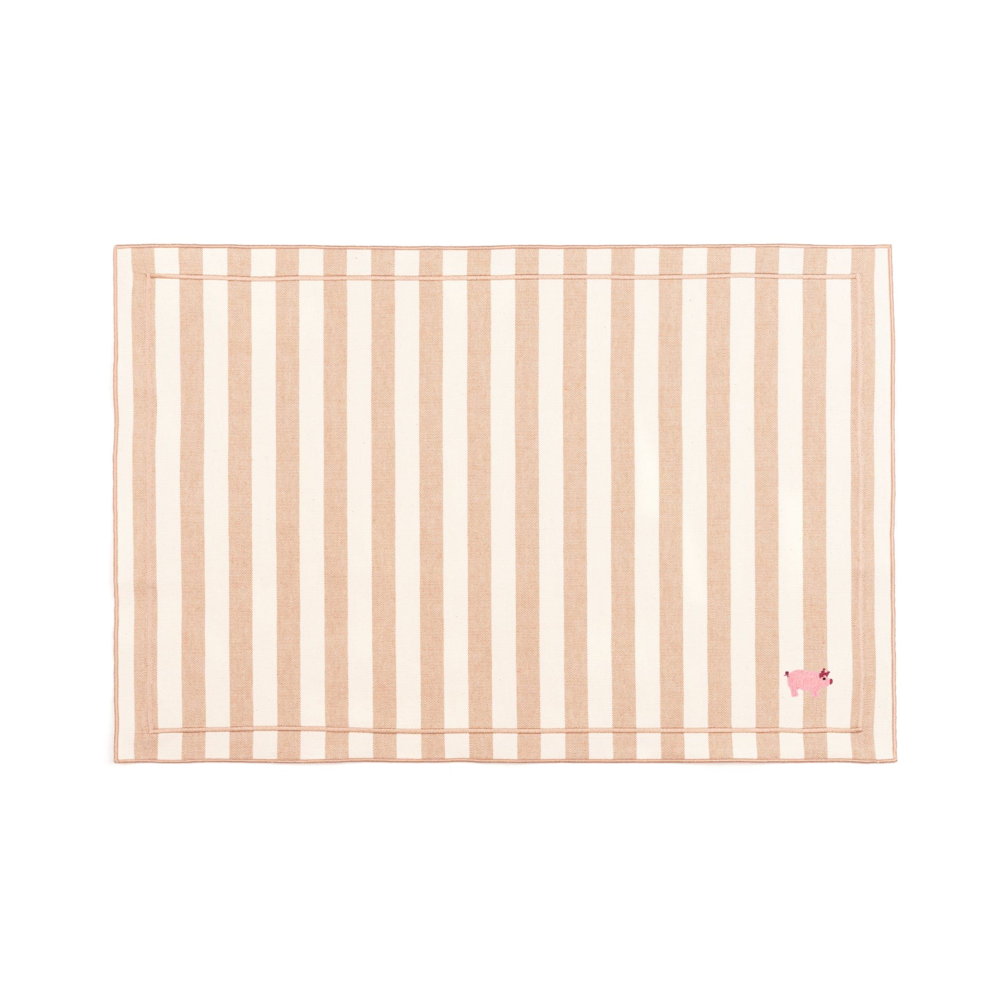 Roupa de mesa Barra, em algodão, com animais da quinta bordados - Image 87