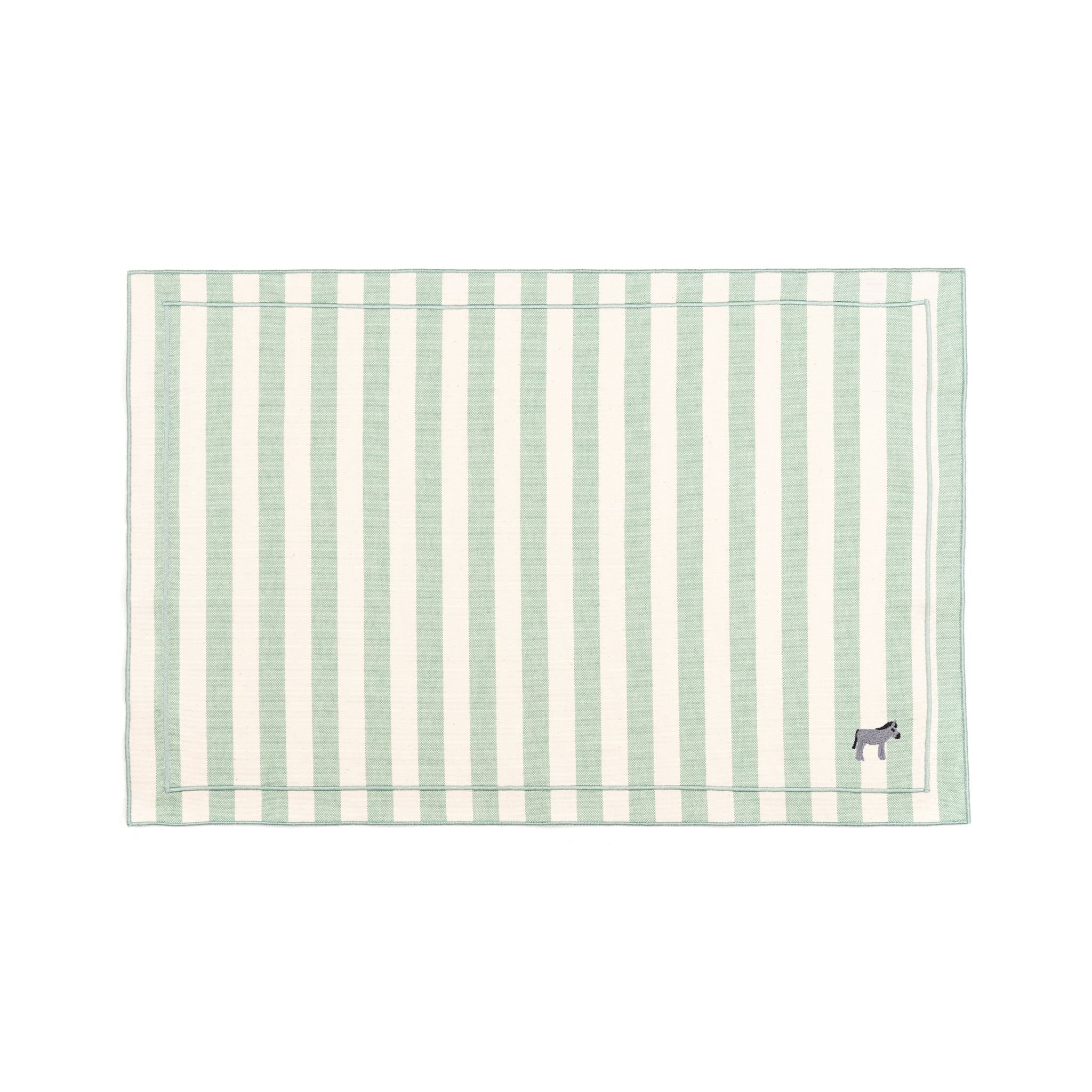 Roupa de mesa Barra, em algodão, com animais da quinta bordados - Image 94