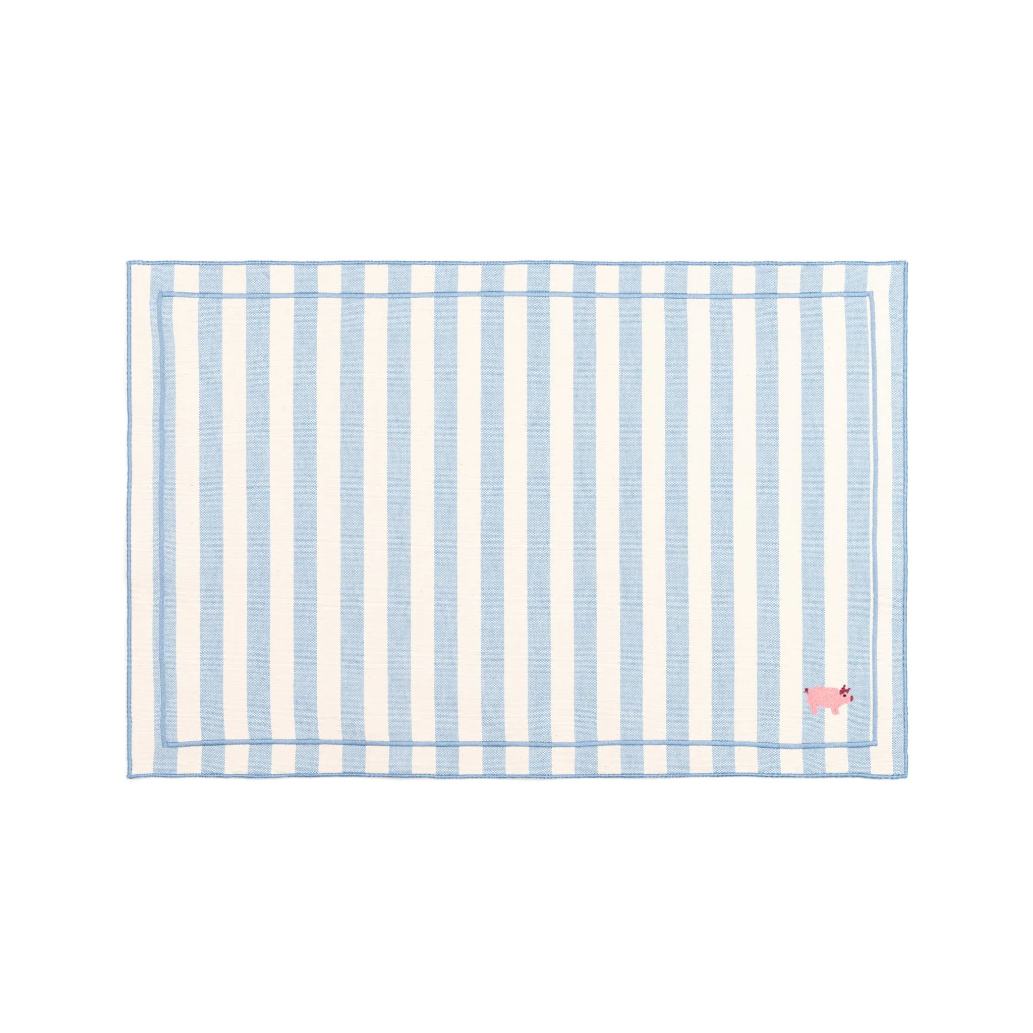 Roupa de mesa Barra, em algodão, com animais da quinta bordados - Image 99