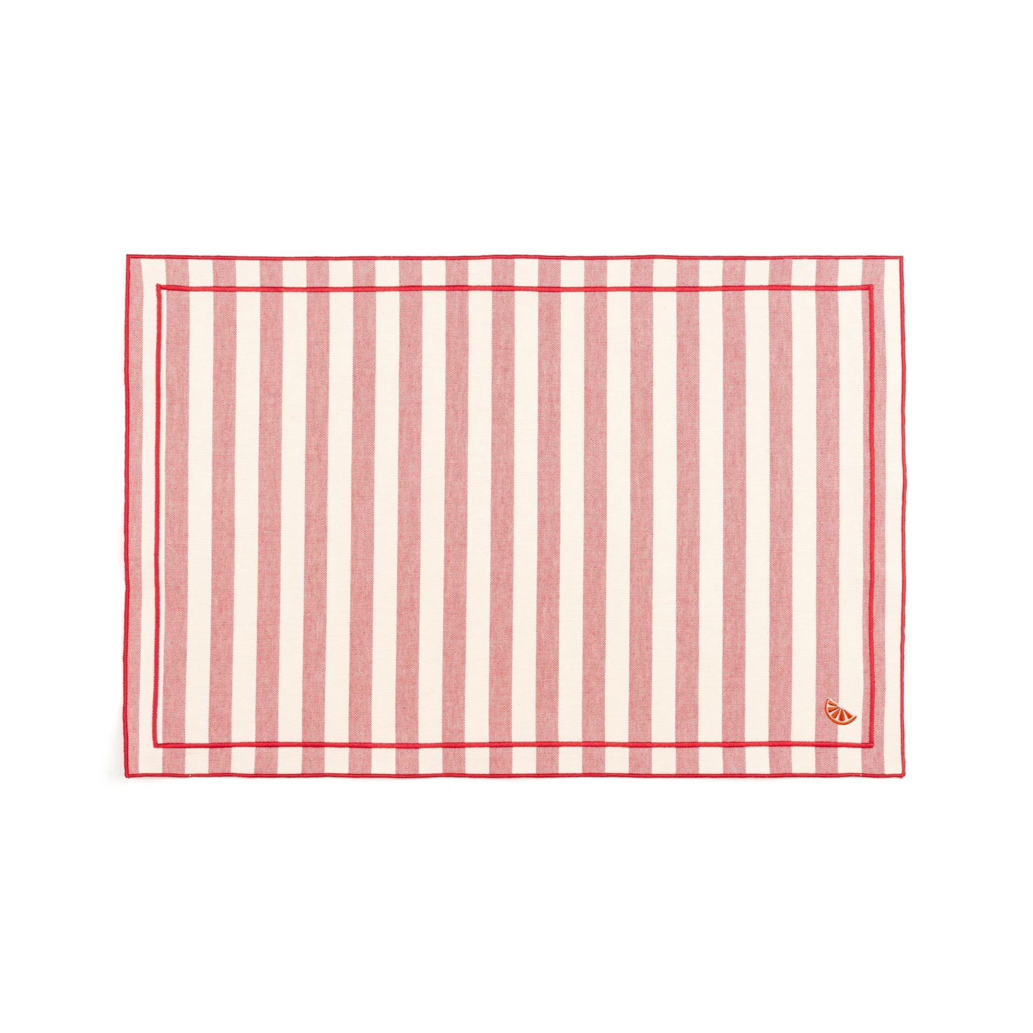 Roupa de mesa Barra, em algodão, com frutas bordadas - Image 97