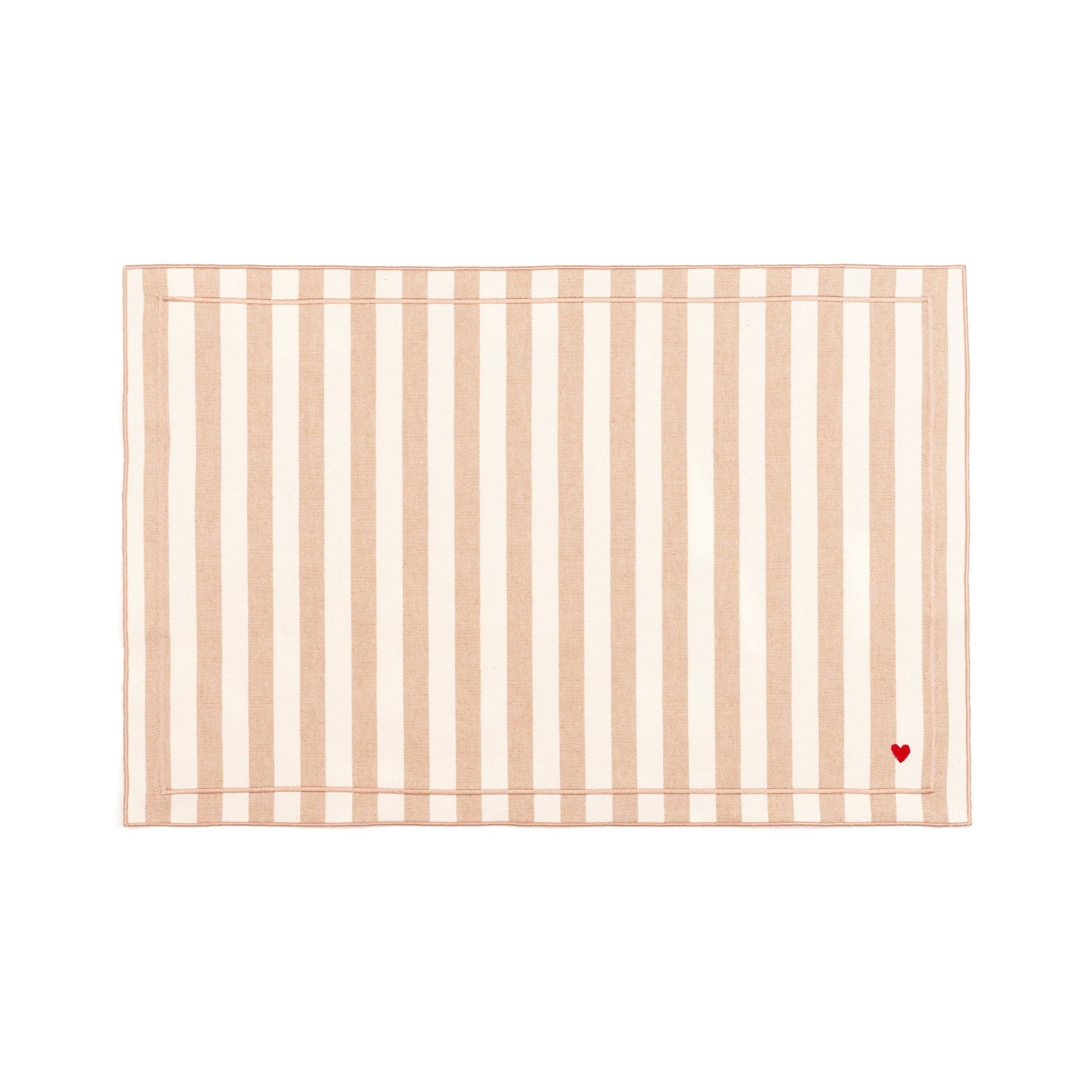 Roupa de mesa Barra, em algodão, com corações bordados - Image 50