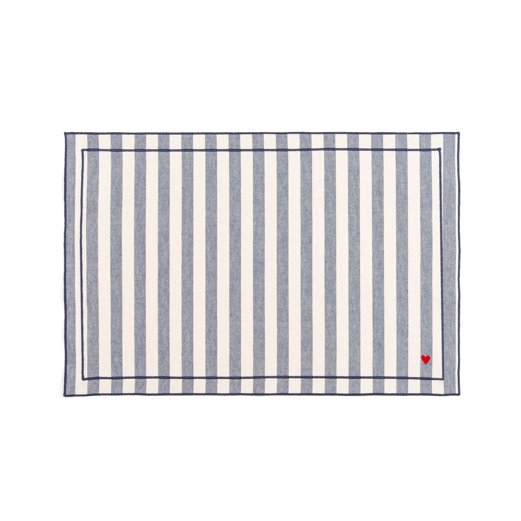 Roupa de mesa Barra, em algodão, com corações bordados - Image 58