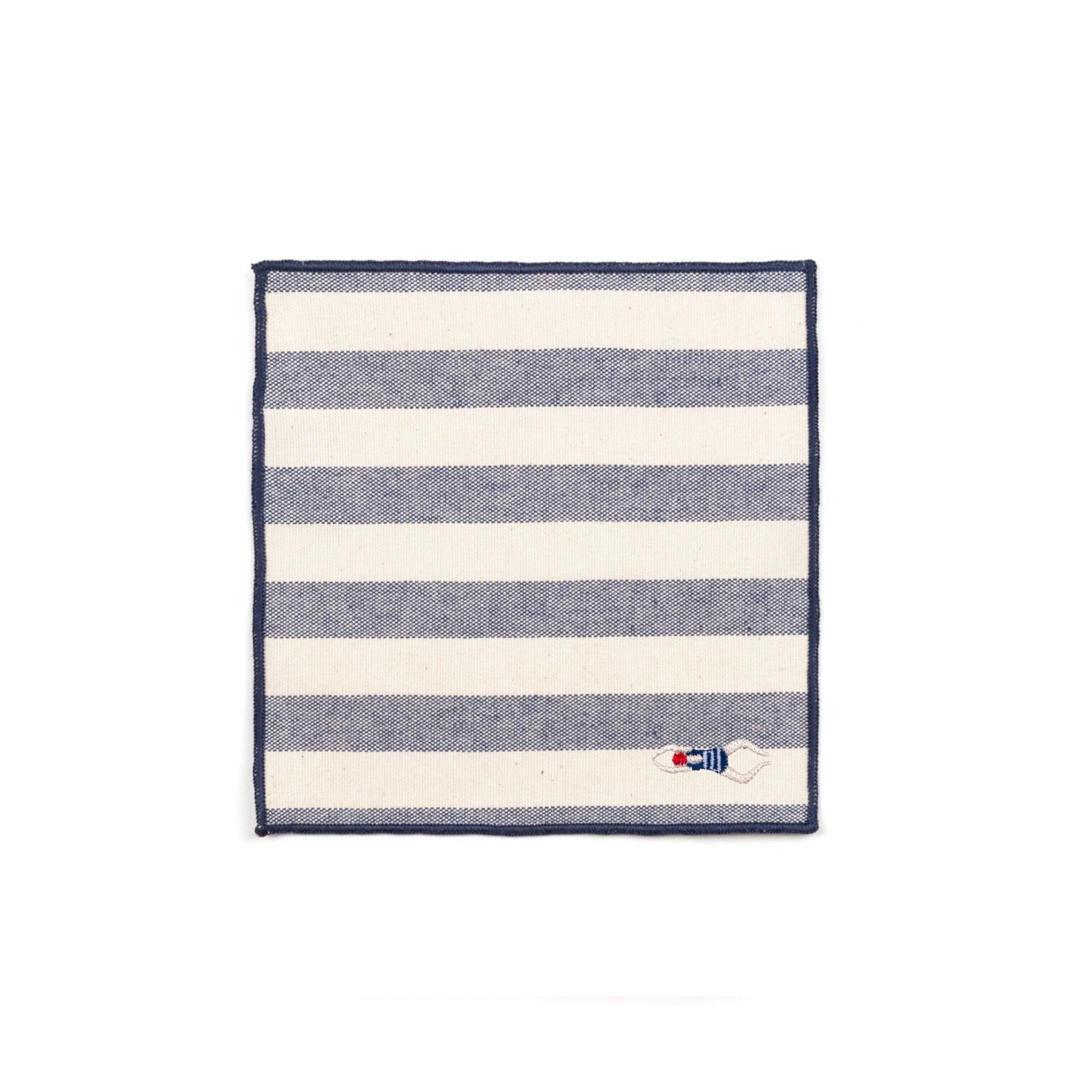 Roupa de mesa Barra, em algodão, com desportistas retro bordados - Image 82