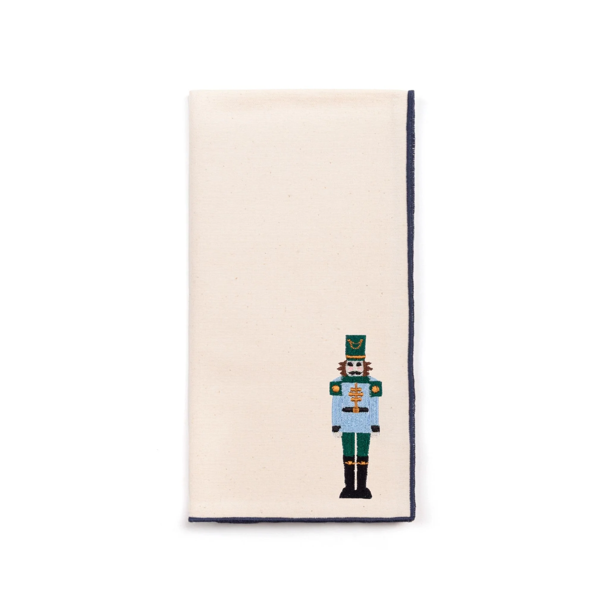 Roupa de mesa Nazaré em cru, em algodão, com soldados bordados - Image 24