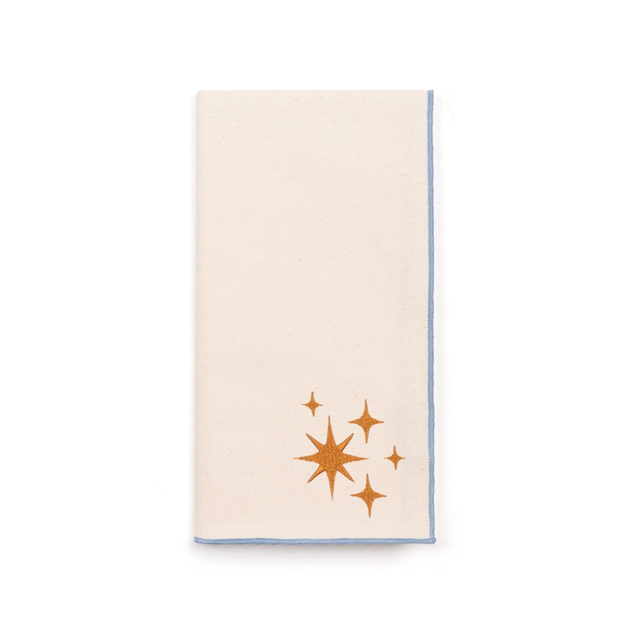 Roupa de mesa Nazaré em cru, em algodão, com bordados de estrelas - Image 10