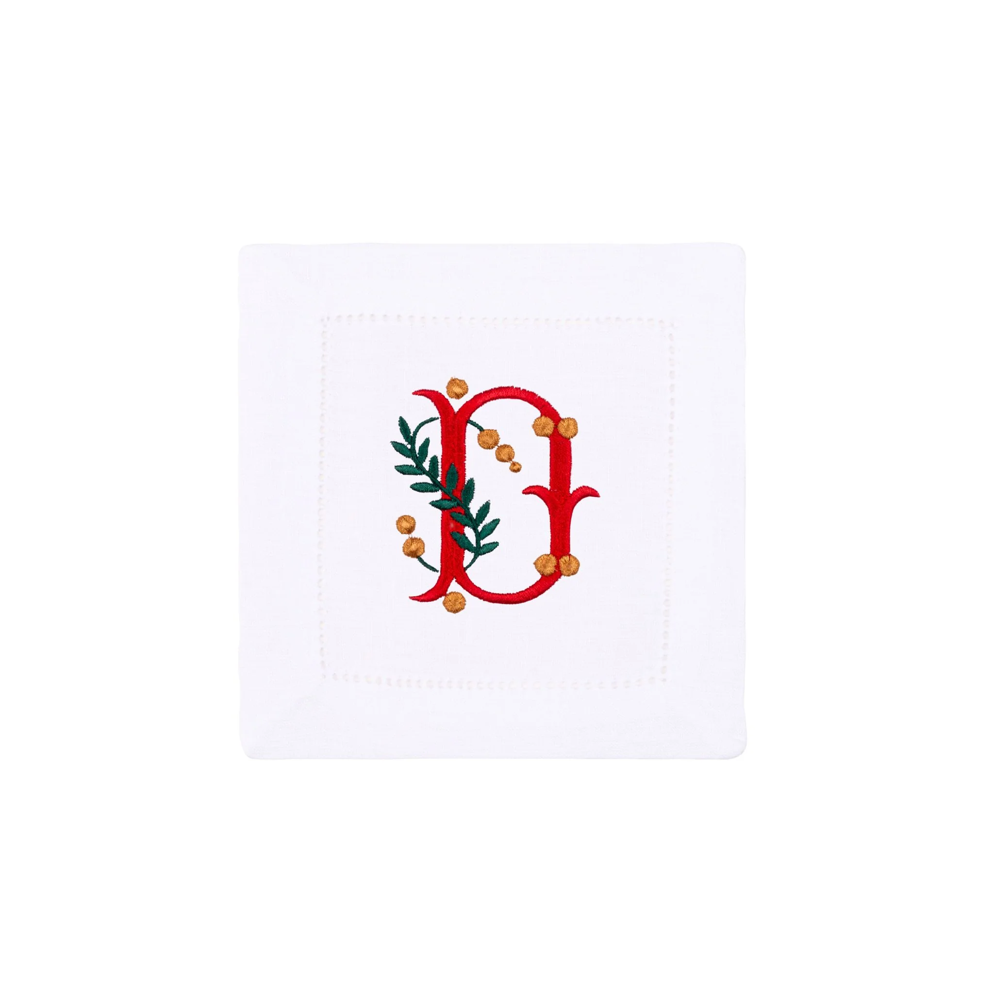 Roupa de mesa Mafra, em algodão, com letras de Natal bordadas - Image 19