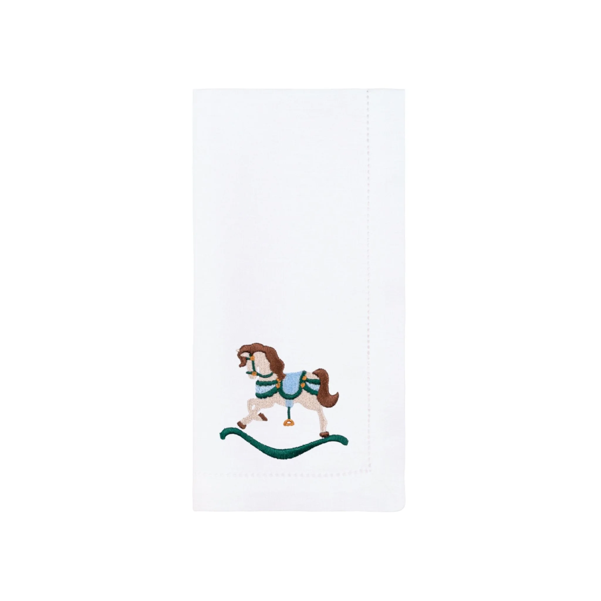 Roupa de mesa Mafra, em algodão, com baloiços de cavalo bordados - Image 11