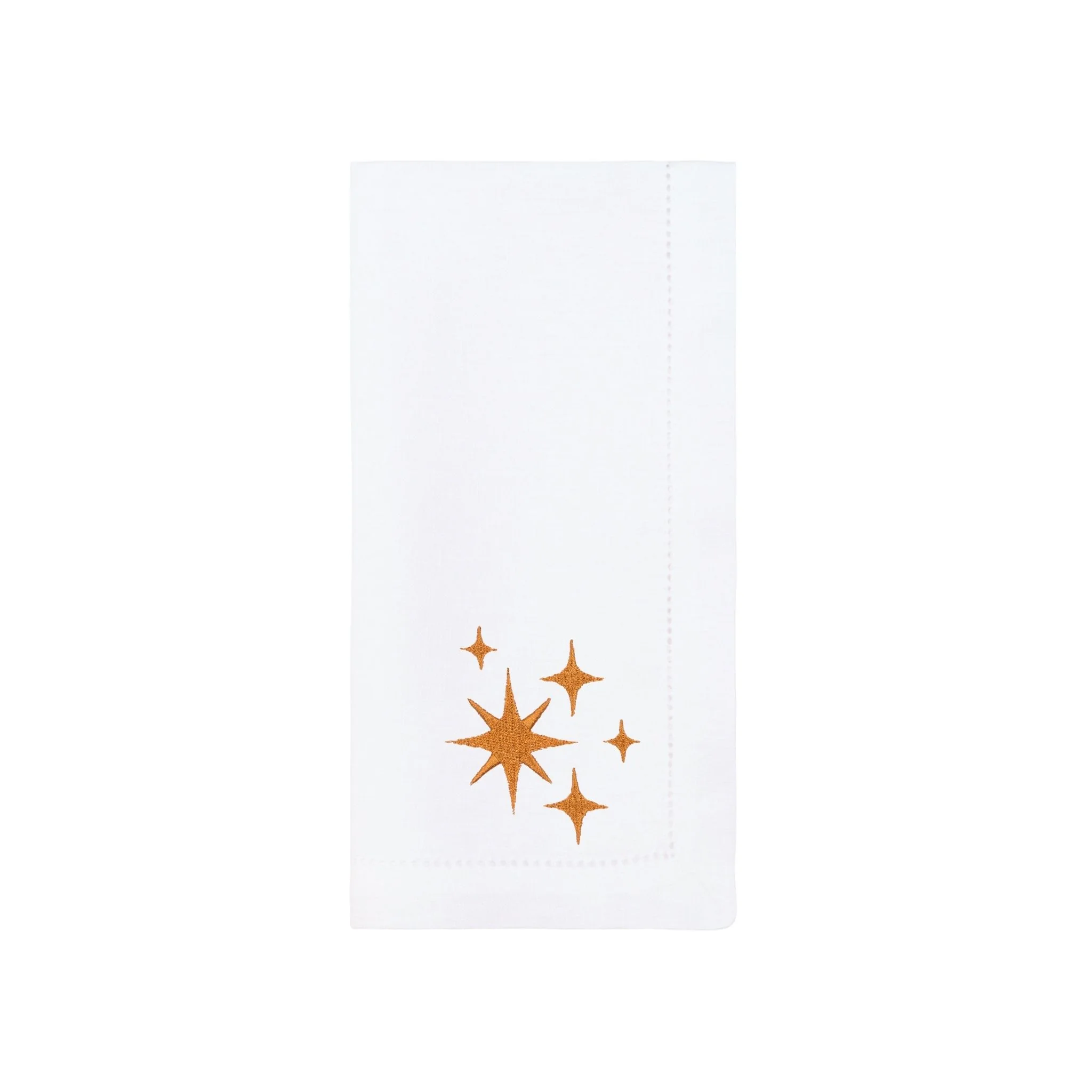 Roupa de mesa Mafra, em algodão, com estrelas bordadas - Image 3