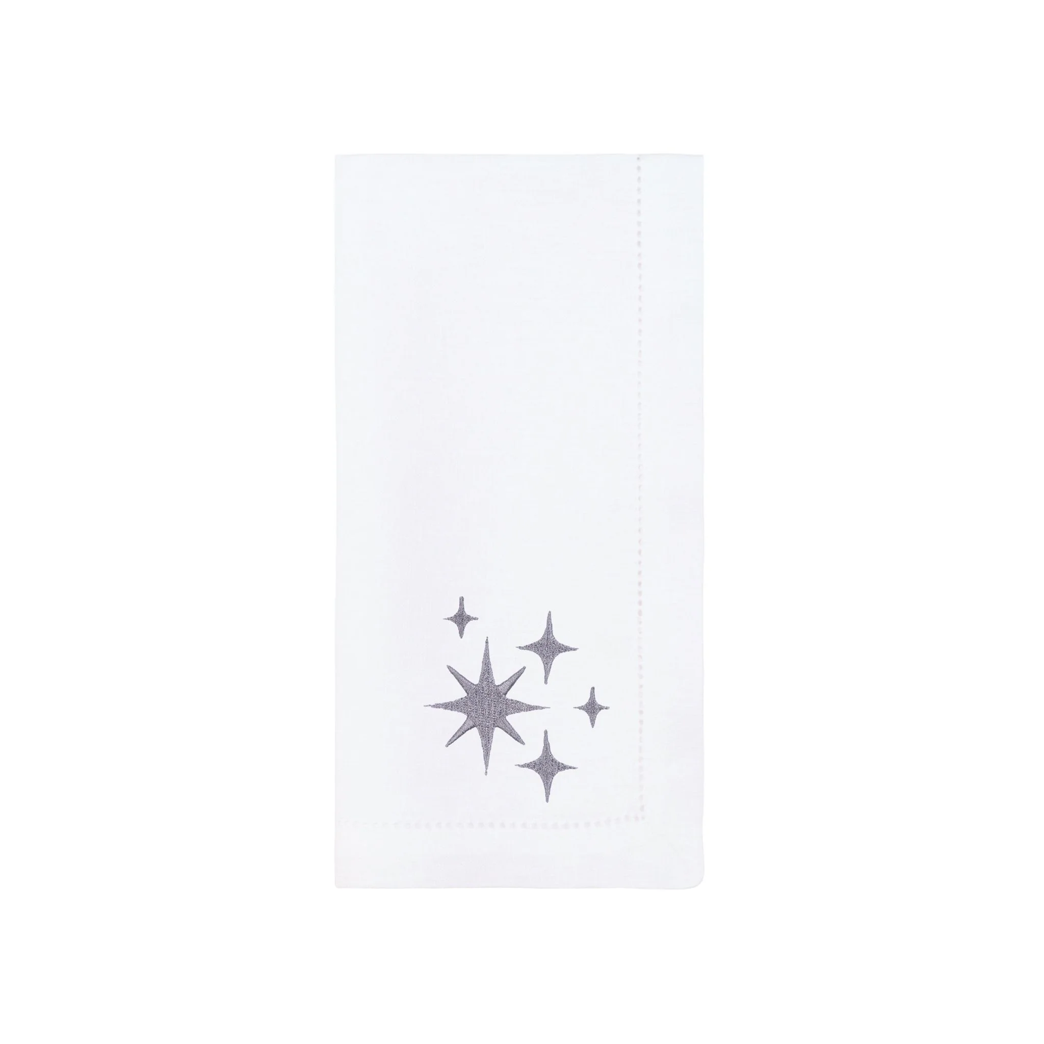 Roupa de mesa Mafra, em algodão, com estrelas bordadas - Image 5