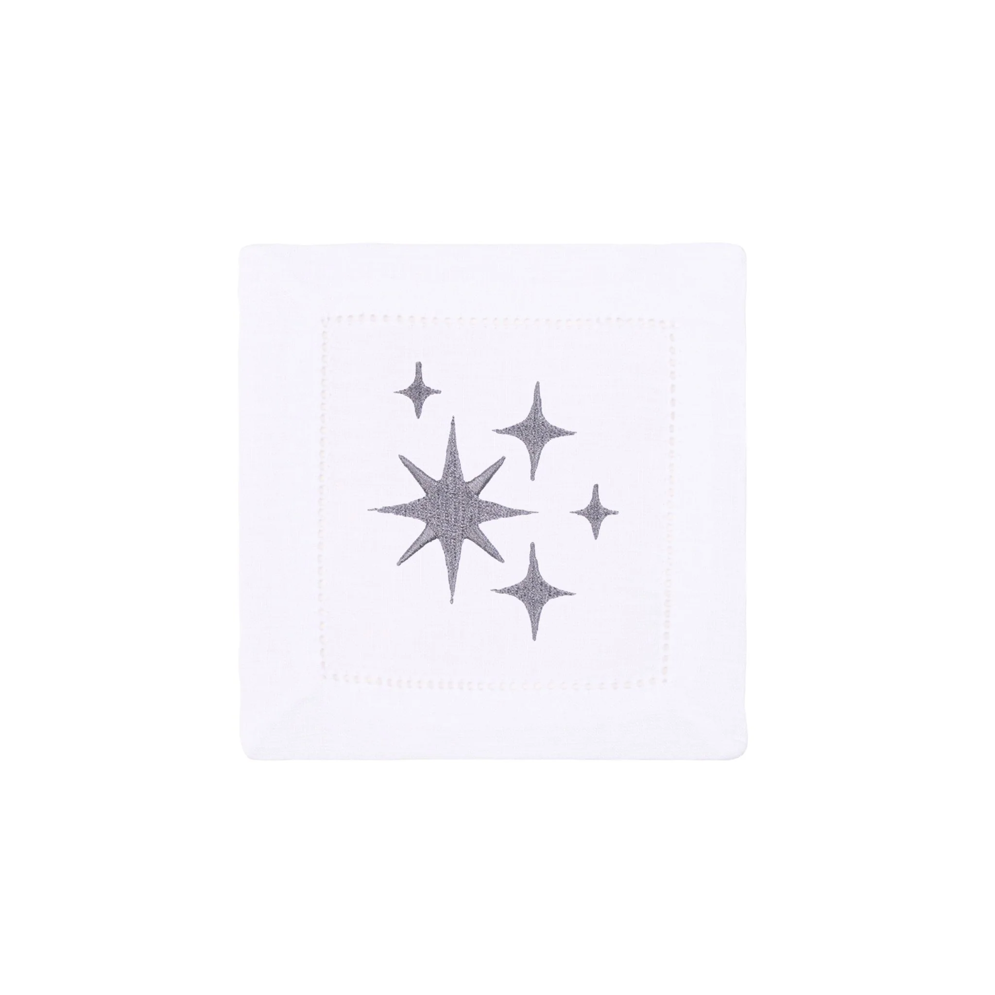 Roupa de mesa Mafra, em algodão, com estrelas bordadas - Image 14