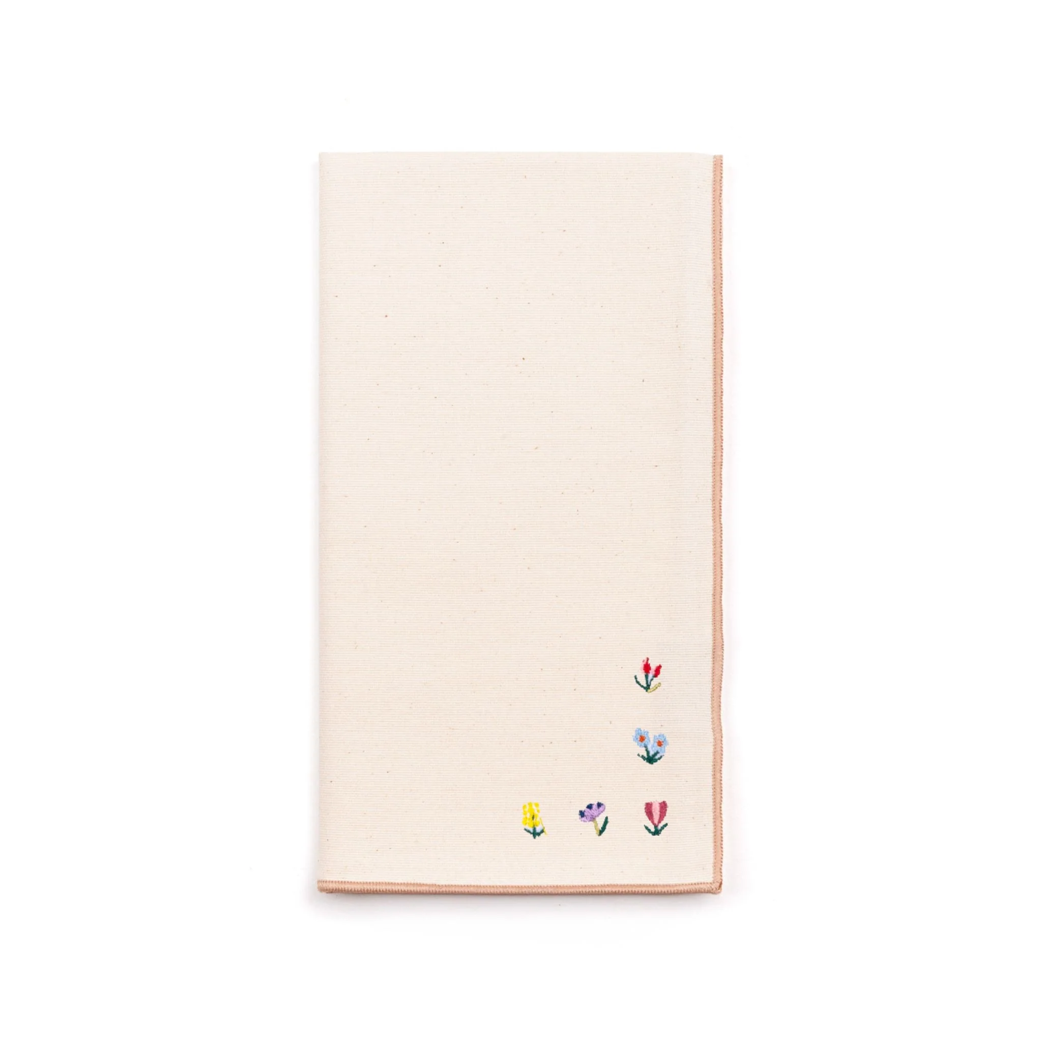 Roupa de mesa Nazaré cru, em algodão, com flores bordadas - Image 12
