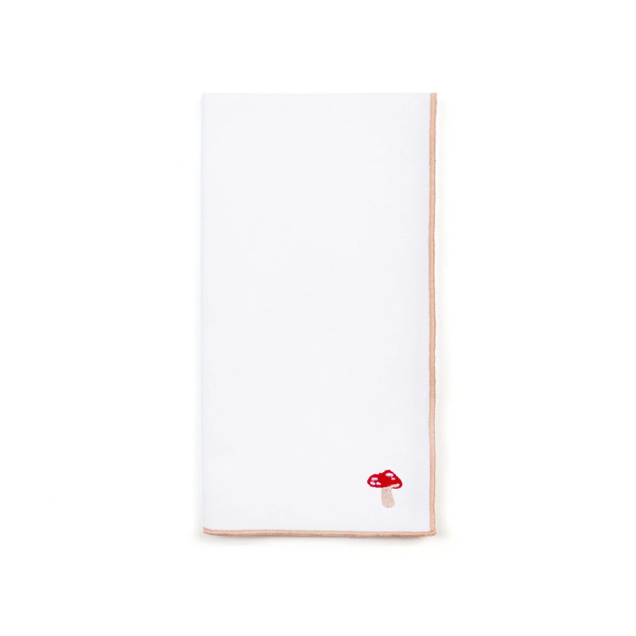Roupa de mesa Nazaré branca, em algodão, com motivos de outono bordados - Image 6