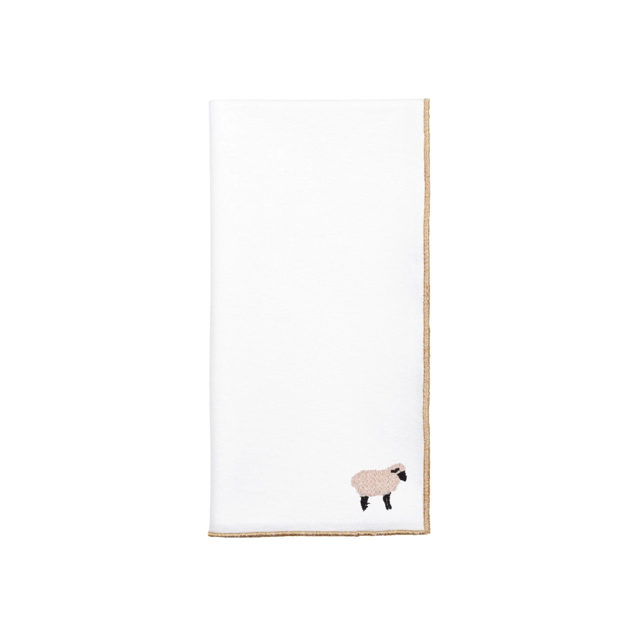 Roupa de mesa Nazaré branca, em algodão, com animais da quinta bordados - Image 13