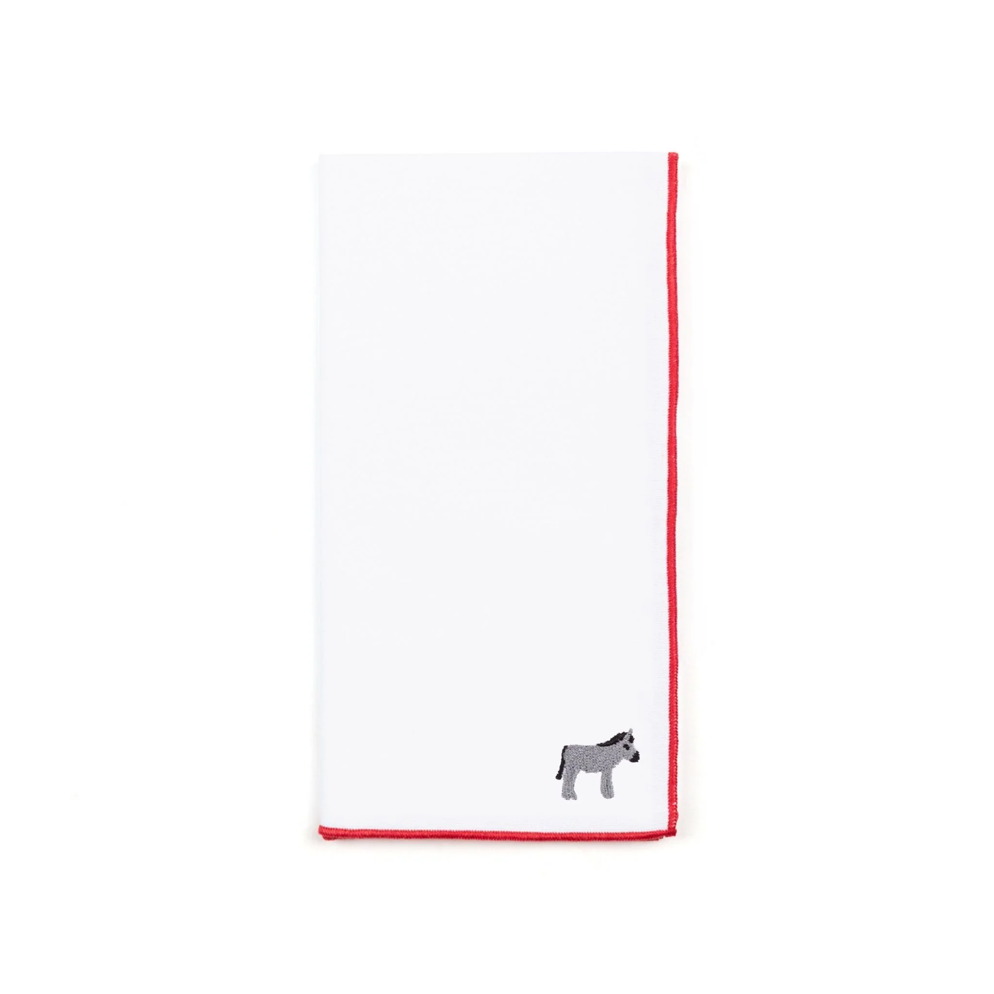 Roupa de mesa Nazaré branca, em algodão, com animais da quinta bordados - Image 18