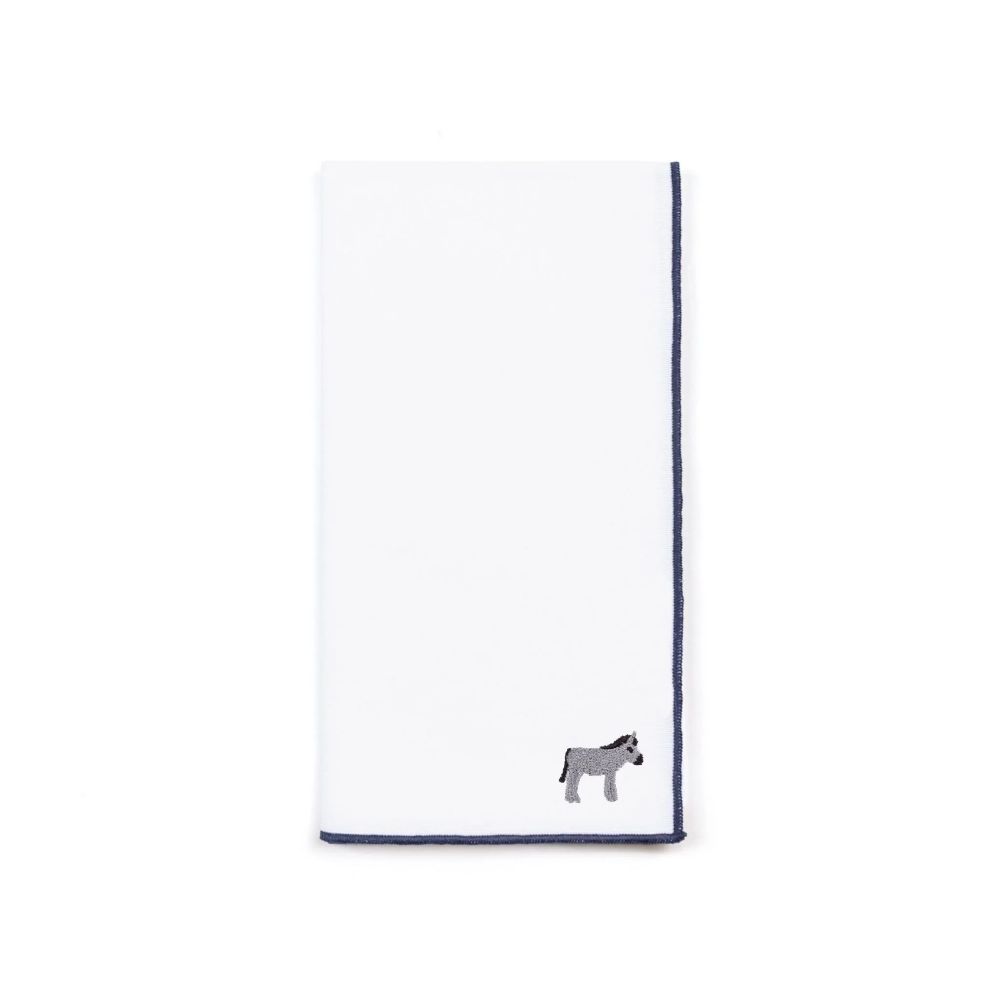 Roupa de mesa Nazaré branca, em algodão, com animais da quinta bordados - Image 27