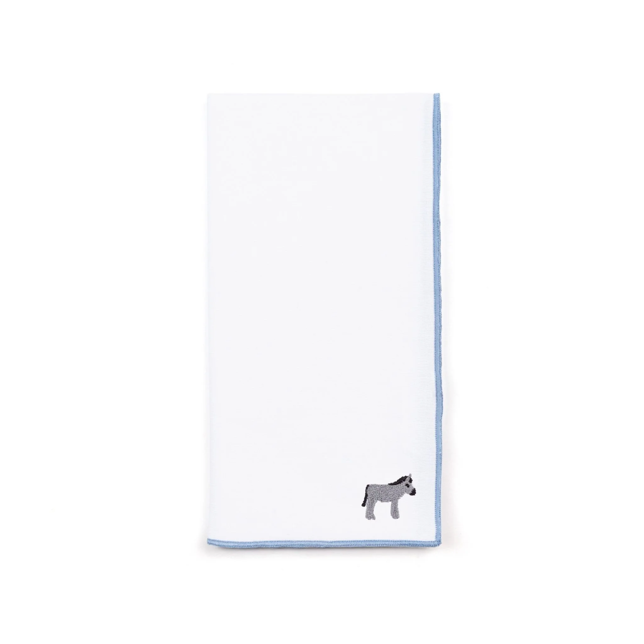 Roupa de mesa Nazaré branca, em algodão, com animais da quinta bordados - Image 30