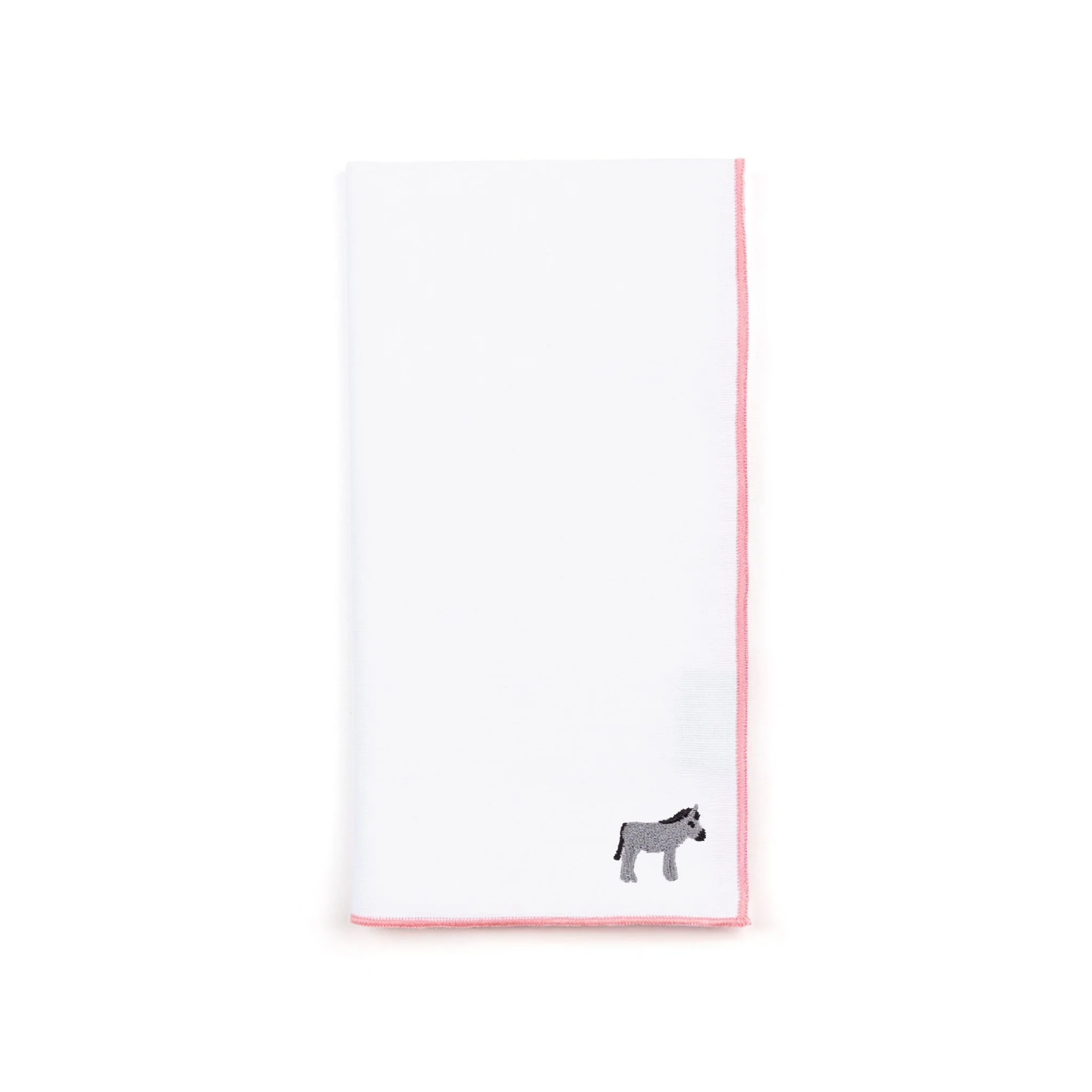 Roupa de mesa Nazaré branca, em algodão, com animais da quinta bordados - Image 39