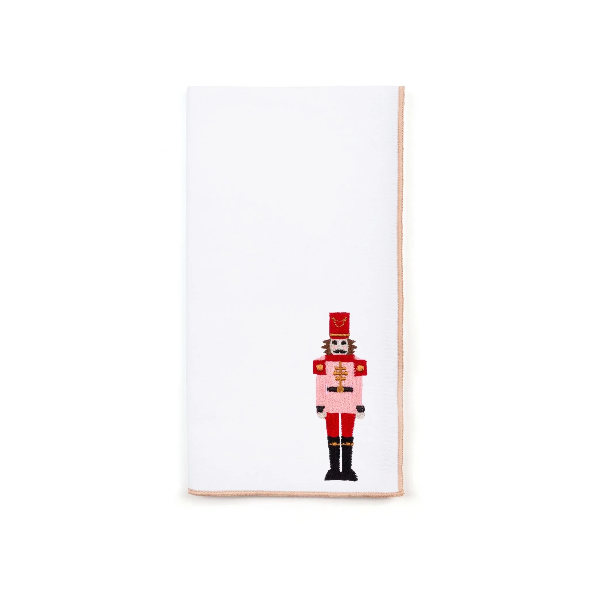 Roupa de mesa Nazaré branca, em algodão, com soldados bordados - Image 31