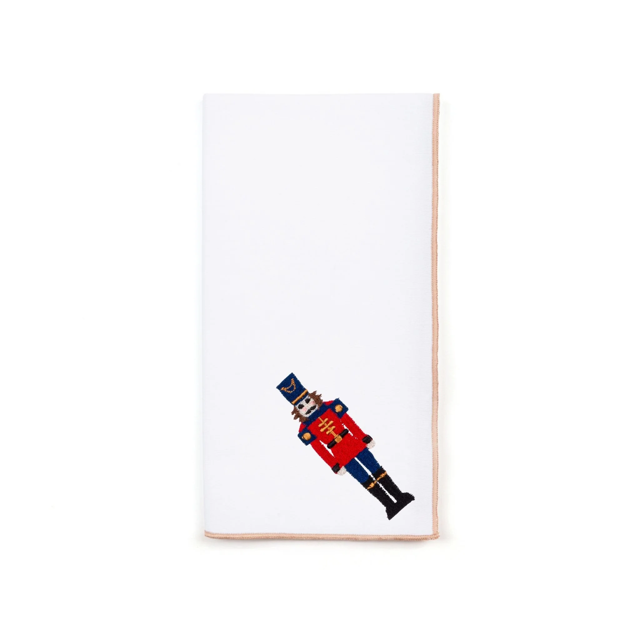 Roupa de mesa Nazaré branca, em algodão, com soldados bordados - Image 32