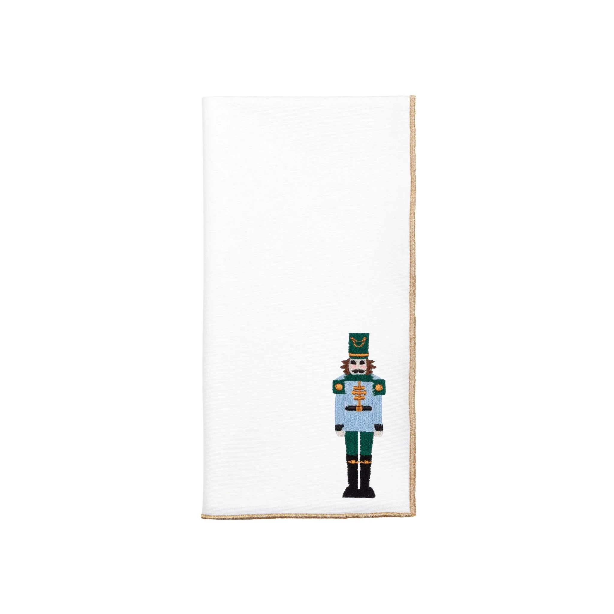 Roupa de mesa Nazaré branca, em algodão, com soldados bordados - Image 61