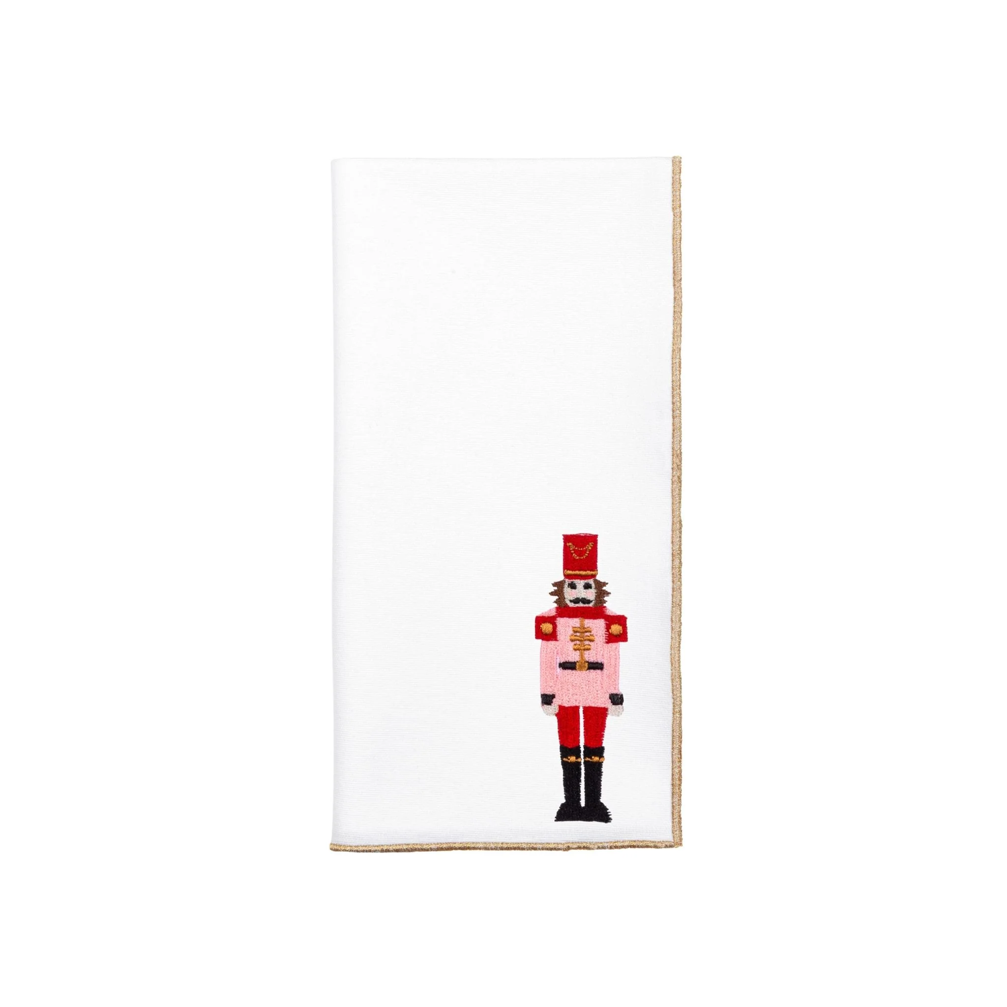 Roupa de mesa Nazaré branca, em algodão, com soldados bordados - Image 65