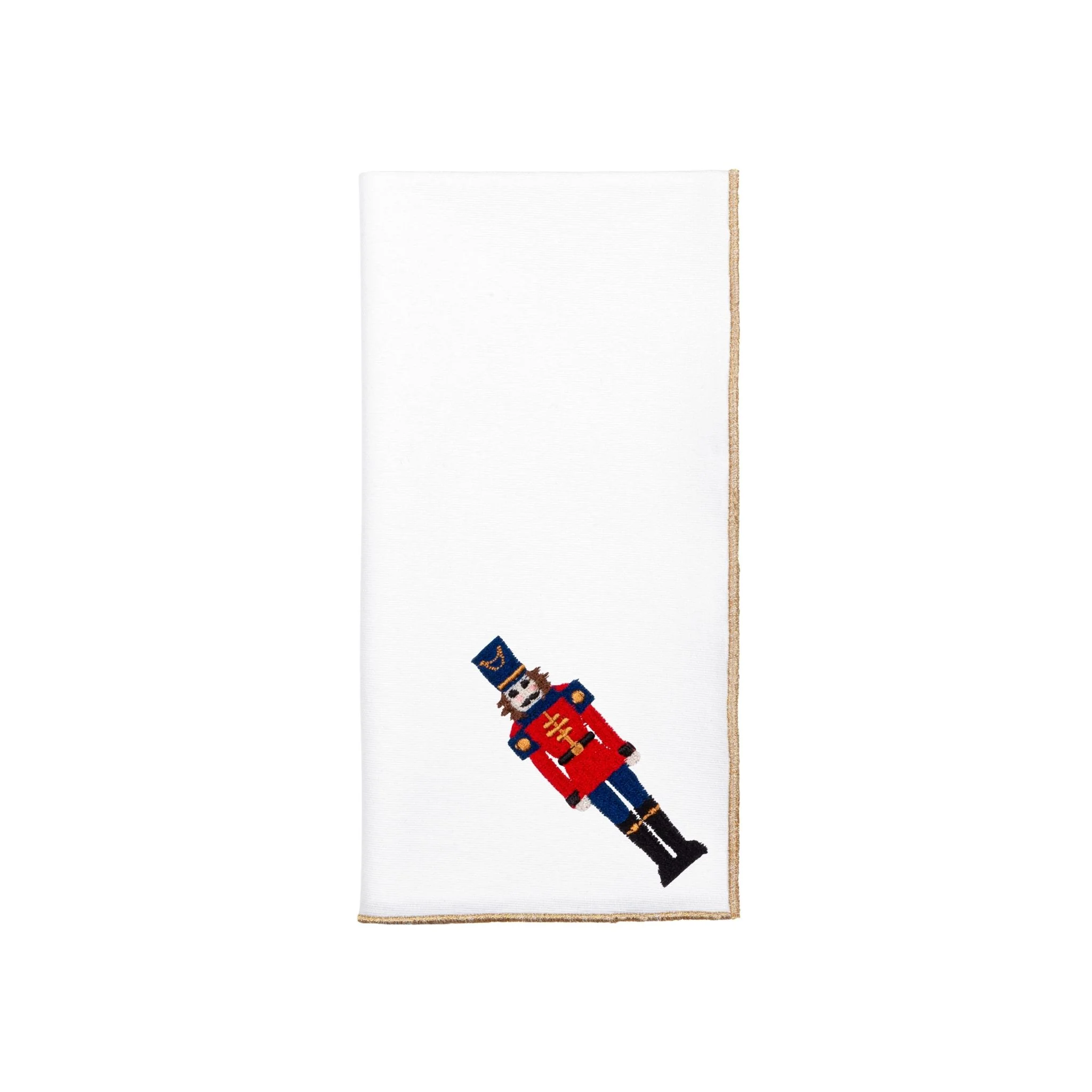Roupa de mesa Nazaré branca, em algodão, com soldados bordados - Image 67