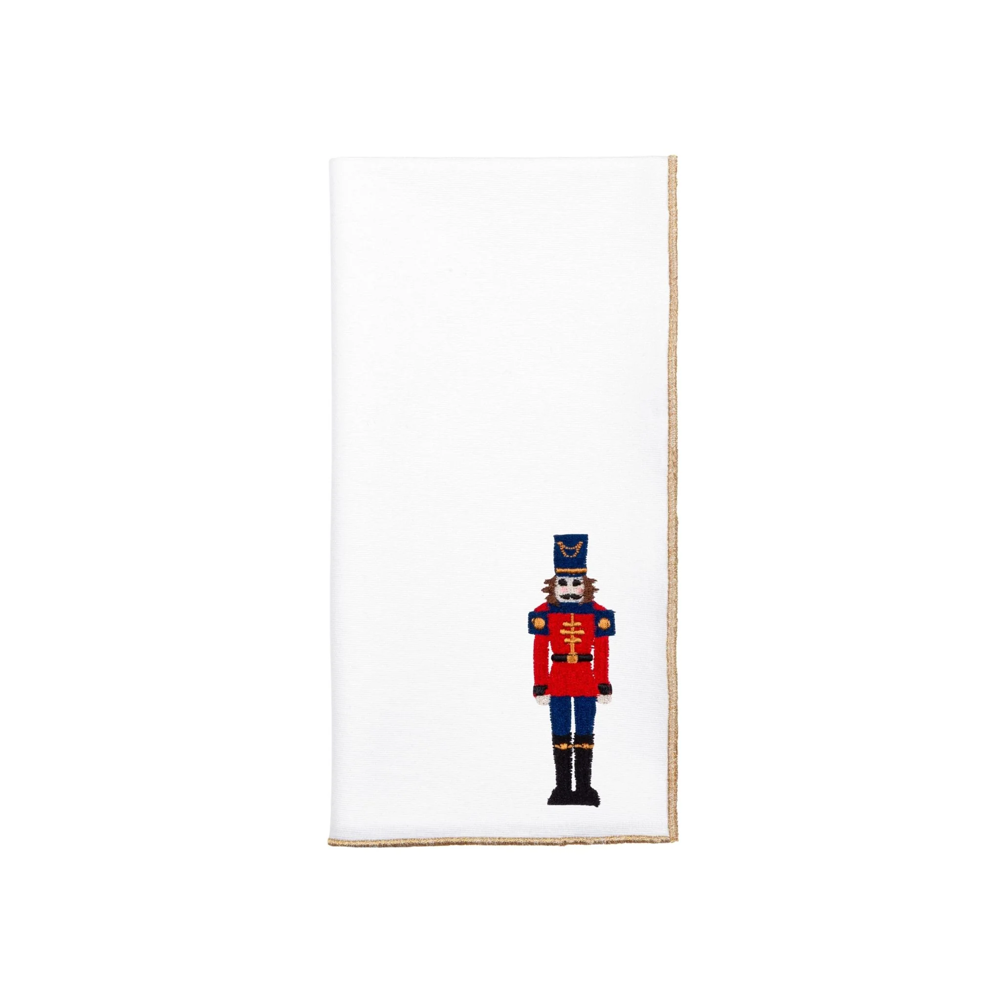 Roupa de mesa Nazaré branca, em algodão, com soldados bordados - Image 69